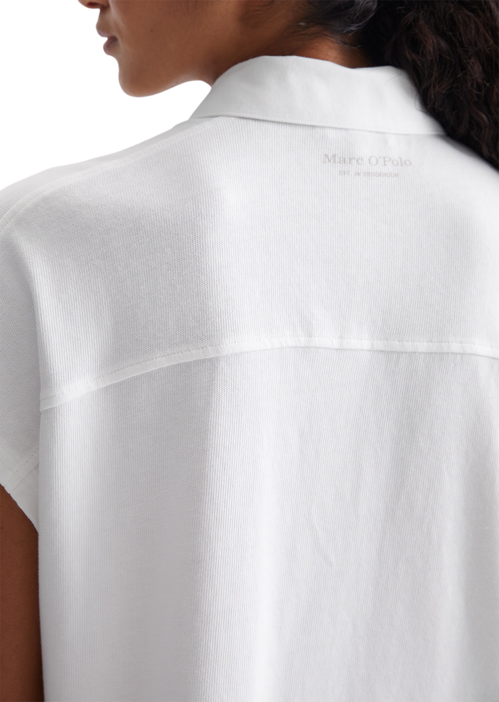 Marc O'Polo Poloshirt »aus leichtem Jersey«