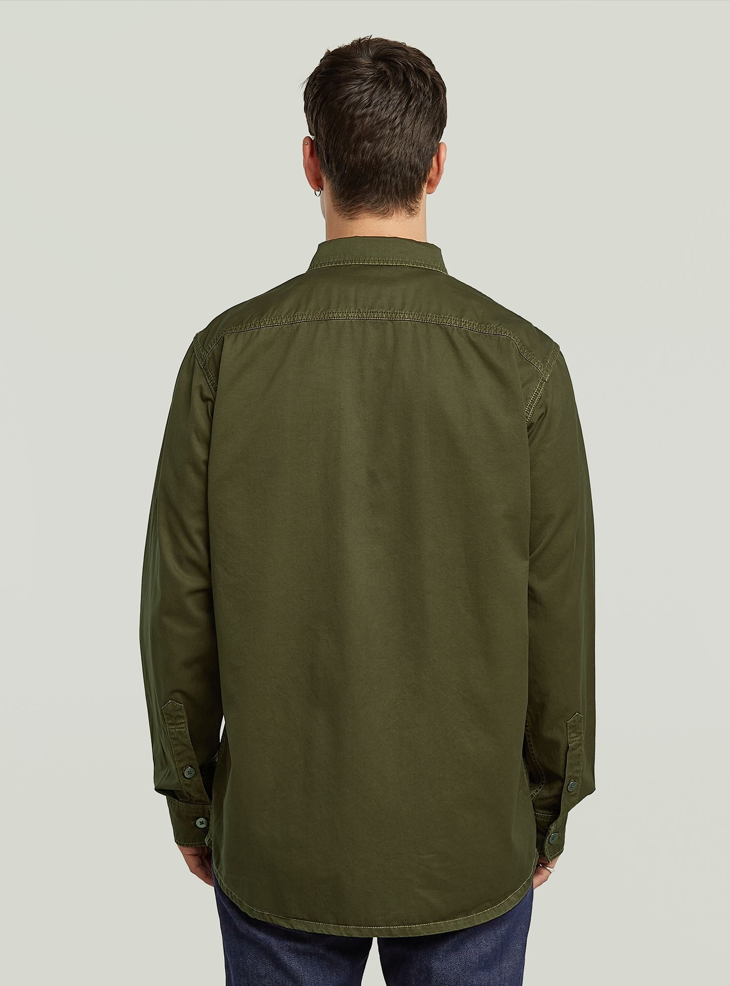 G-STAR Langarmshirt "Regular One Pocket Shirt" günstig online kaufen