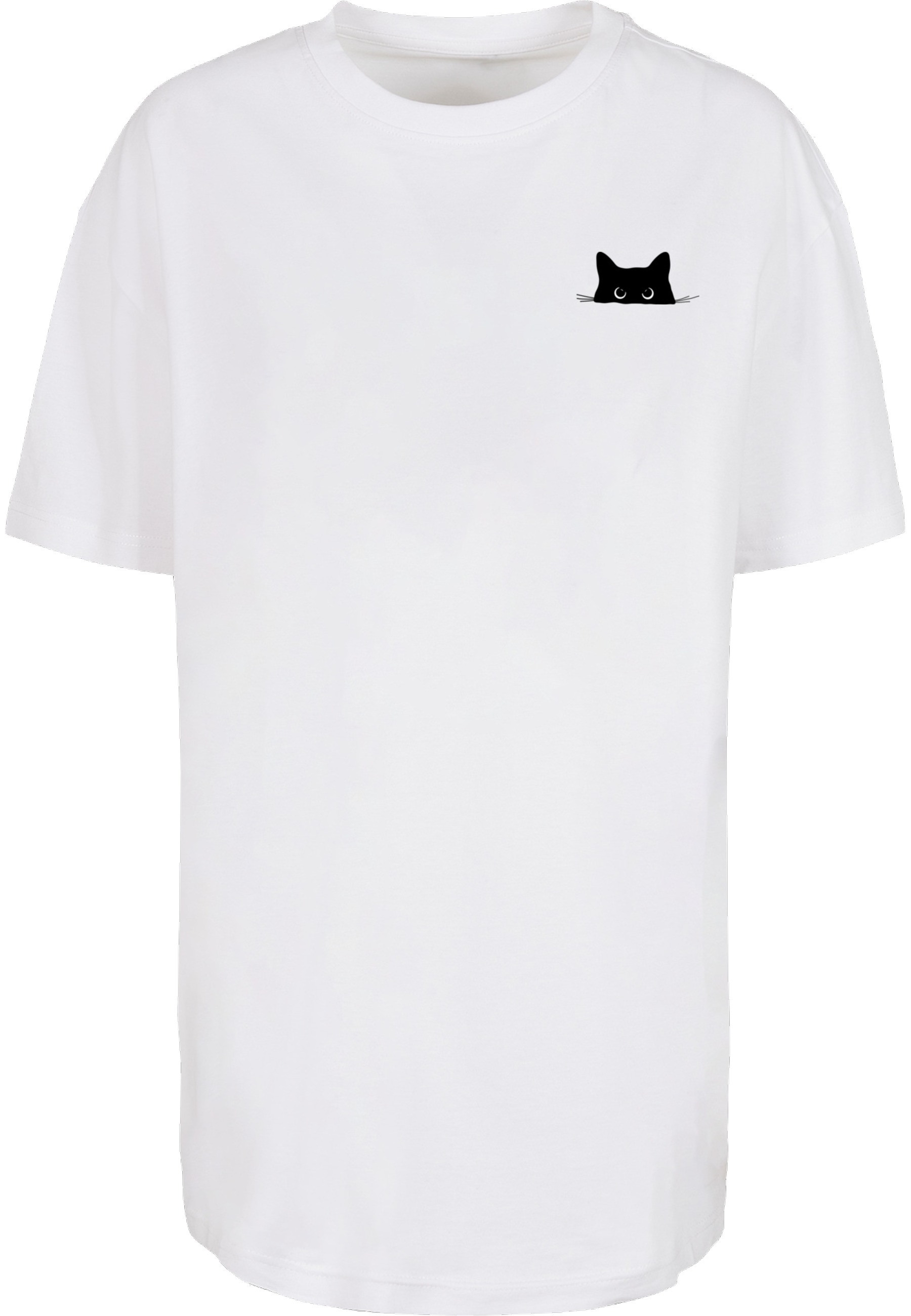 Merchcode T-Shirt »Merchcode Ladies Halloween - Cat Tee« 1 Stk.