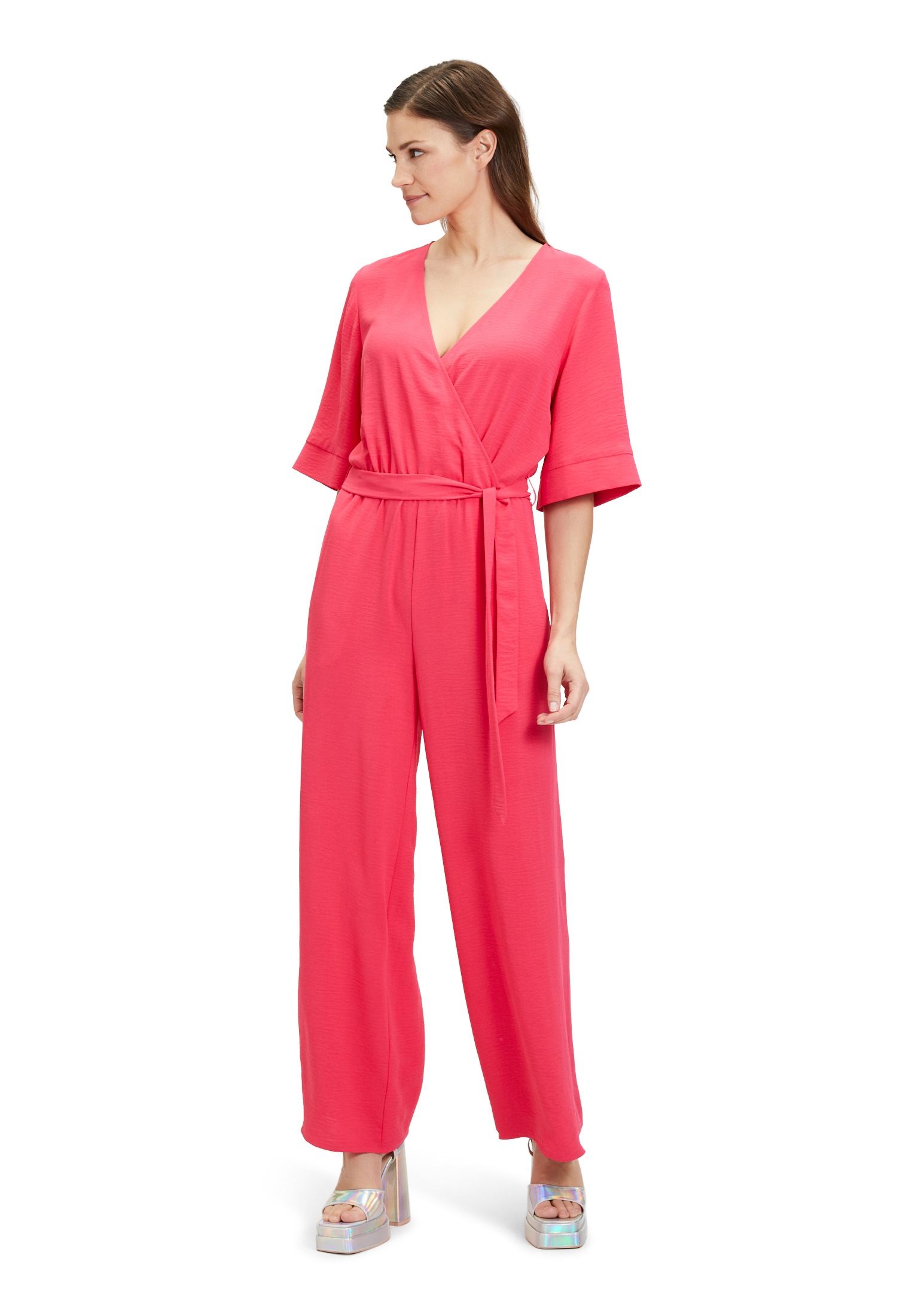 Cartoon Overall "Cartoon Damen Jumpsuit mit Bindegürtel", (1 tlg.), Design günstig online kaufen
