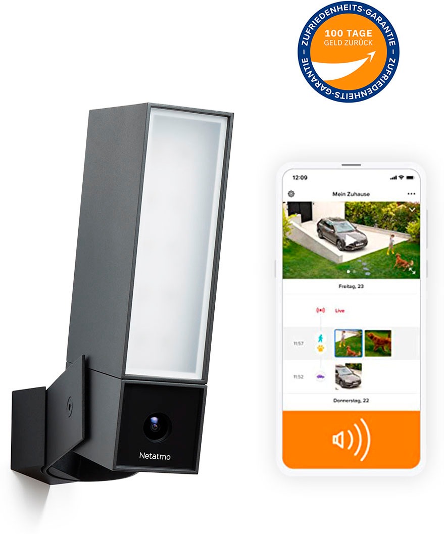 Netatmo Überwachungskamera »Smarte Außenkamera mit Alarmsirene«, Außenbereich, (1)
