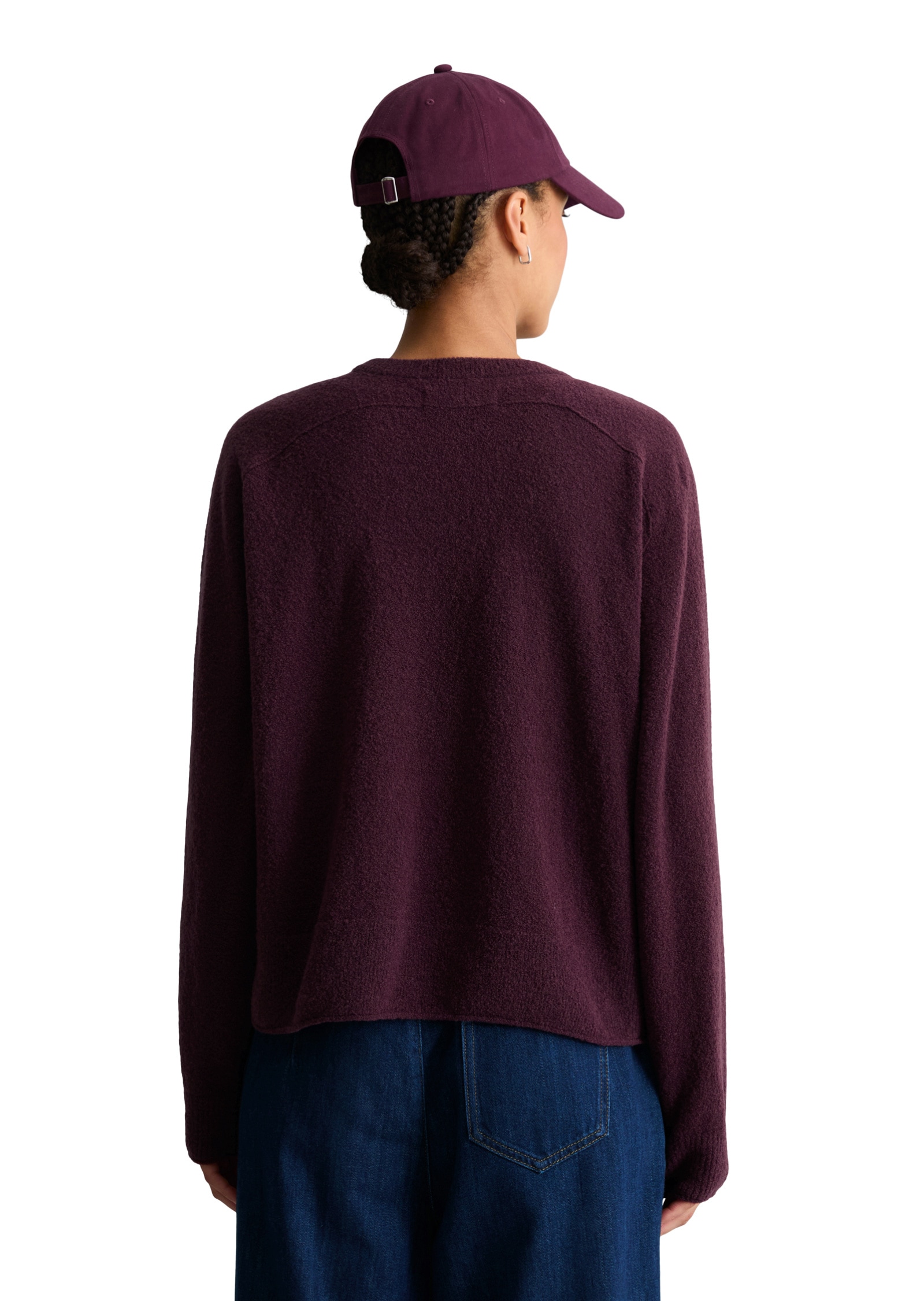 Marc O'Polo DENIM Strickpullover »aus Bouclé-Garn«