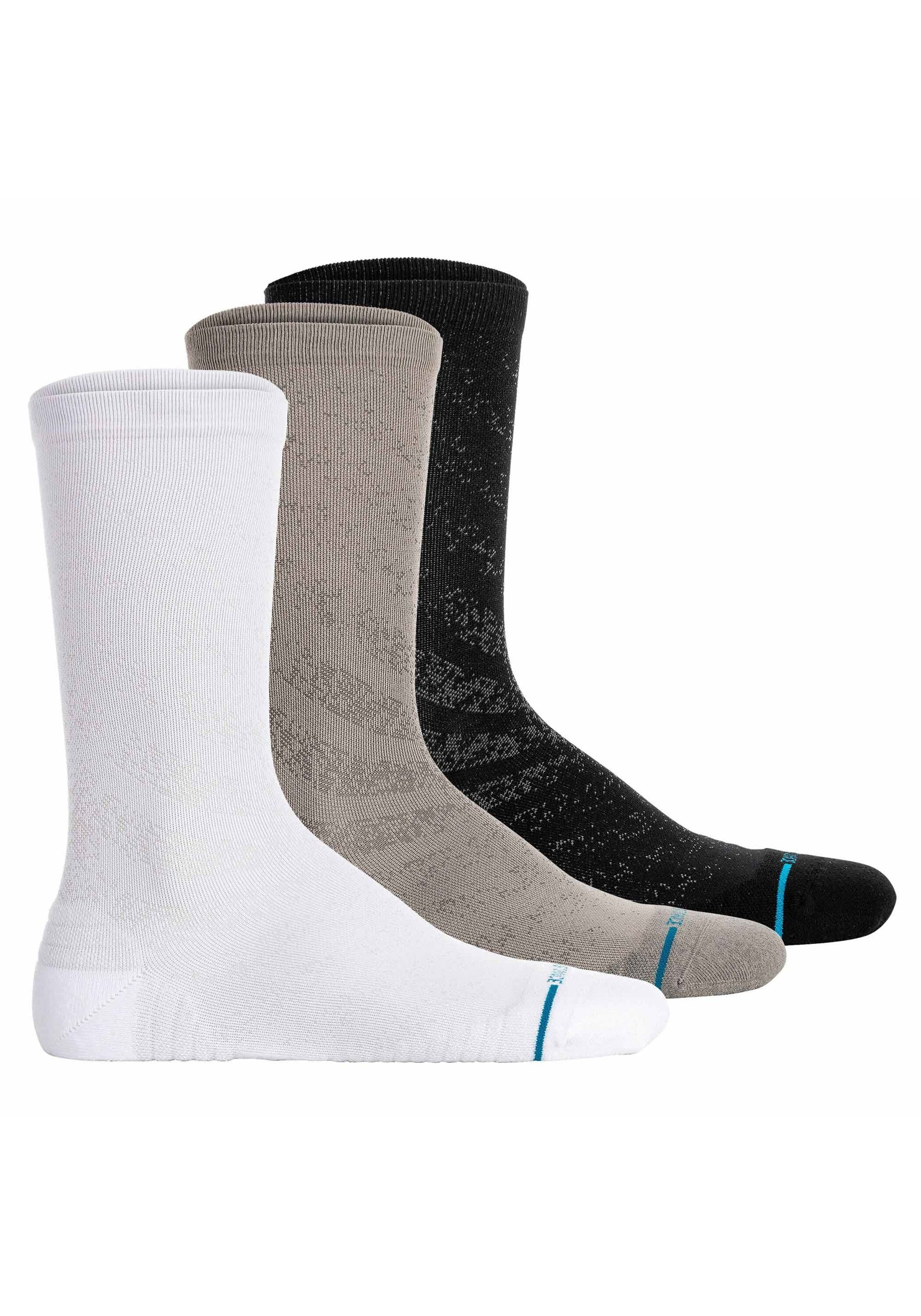 Stance Kurzsocken "Socken Run Light Tab Crew 3er Pack" günstig online kaufen