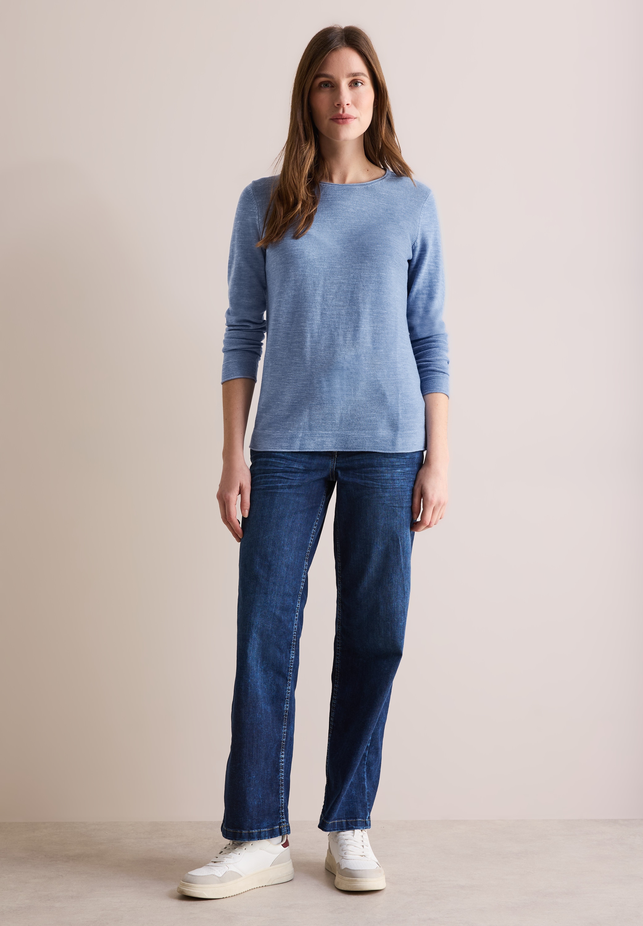 Cecil Strickpullover, im soften Baumwoll-Mix