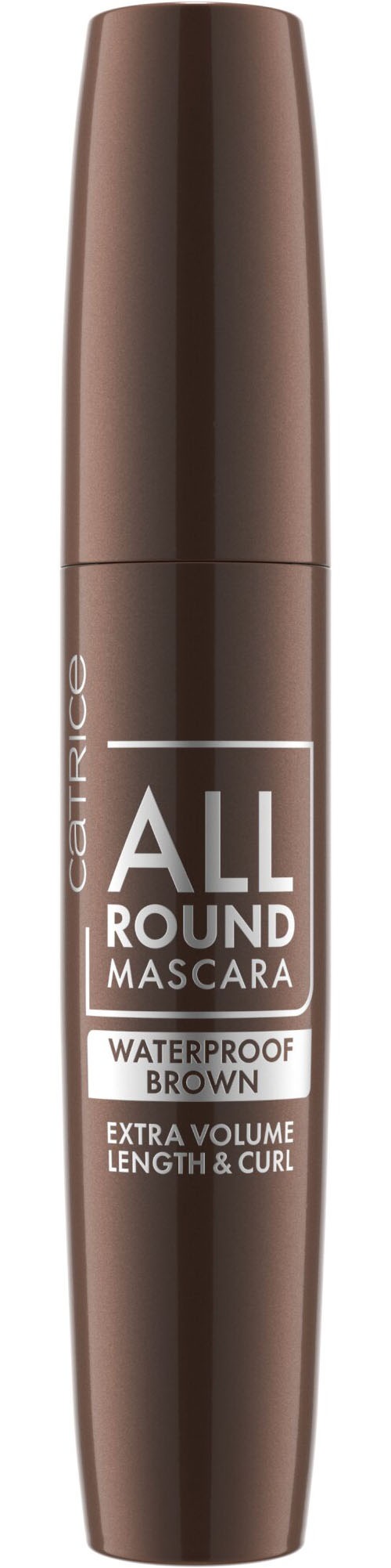 Catrice Mascara »Allround Mascara Waterproof Brown«, Perfekt für dezente, alltagstaugliche Wimpern mit Definition
