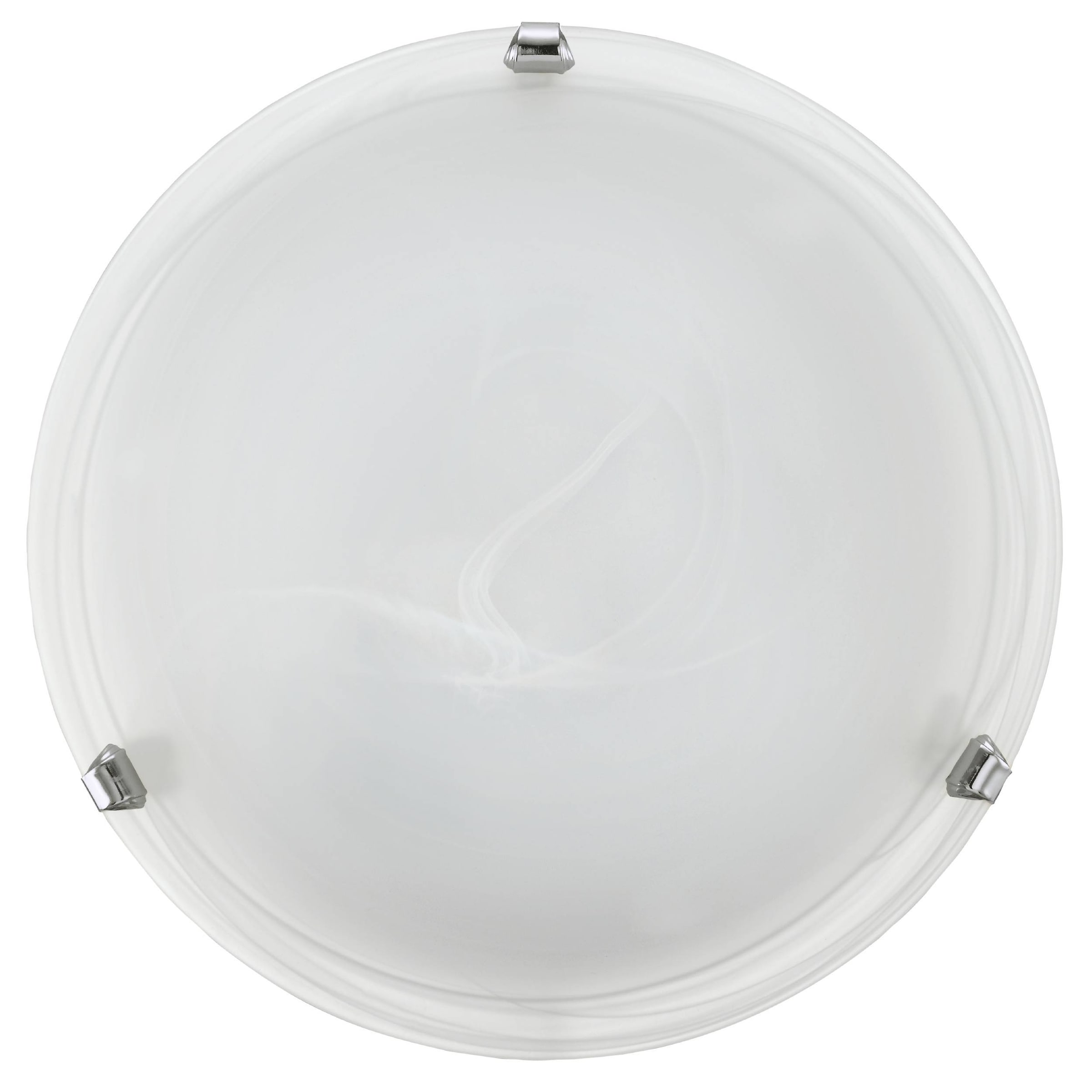 EGLO LED Deckenleuchte »SALOME Deckenlampe, Wohnzimmerlampe, Beleuchtung«, 1 flammig, Leuchtmittel E27 | ohne Leuchtmittel, Deckenleuchte klassisch, aus Metall und Alabaster-Glas, E27, Ø 30 cm