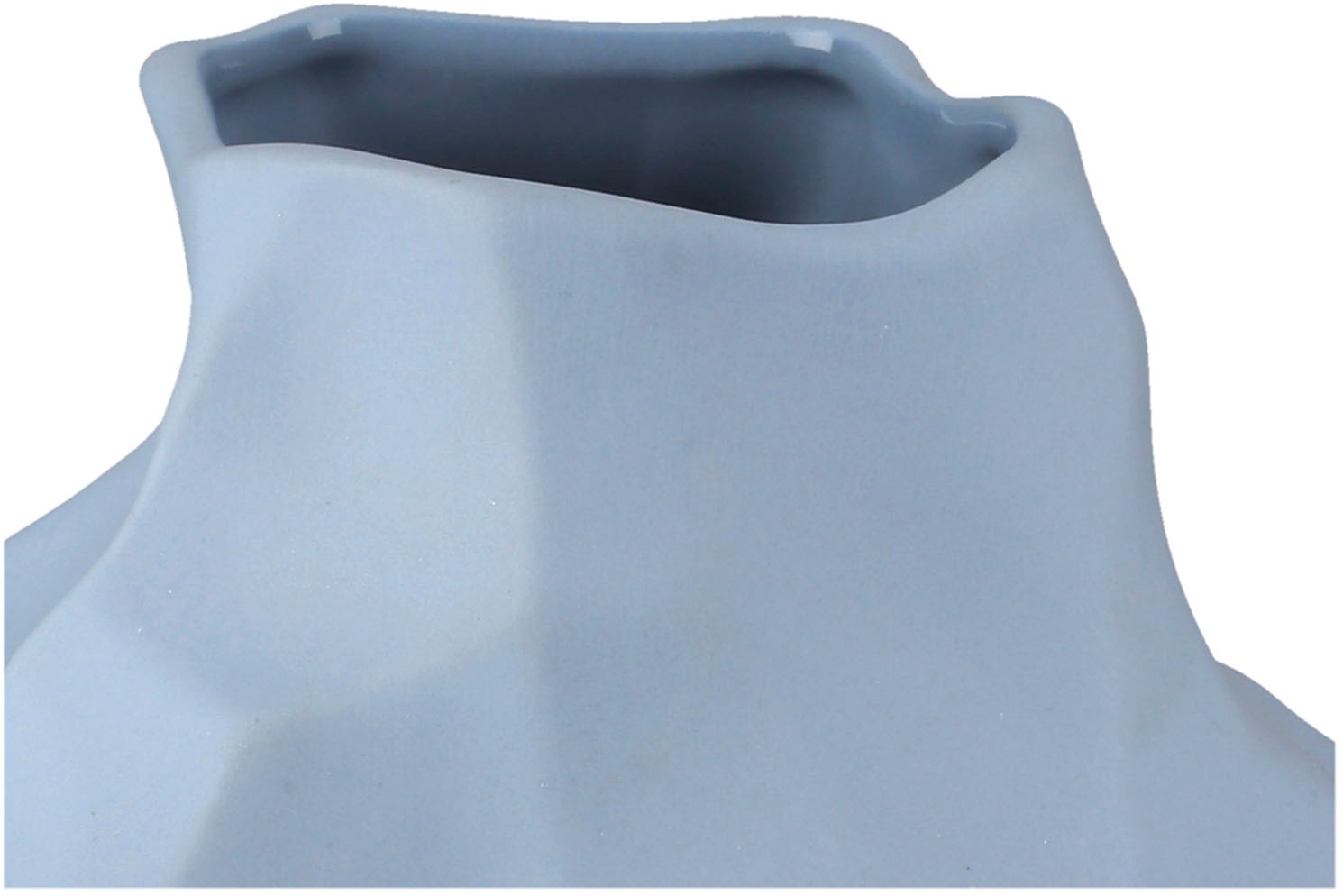 GILDE Tischvase »Vase bauchig Olbia blau H. 20 cm«