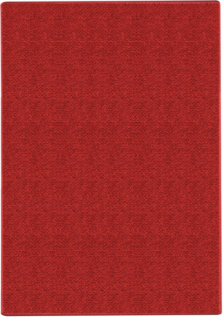 Läufer MY HOME, B:66cm H:8mm L:100cm, rot, Sisal, Flur, Teppiche, "Sisalläufer "Natur"", Läufer in verschiedenen Farben & Größen, raumklimaregulierend