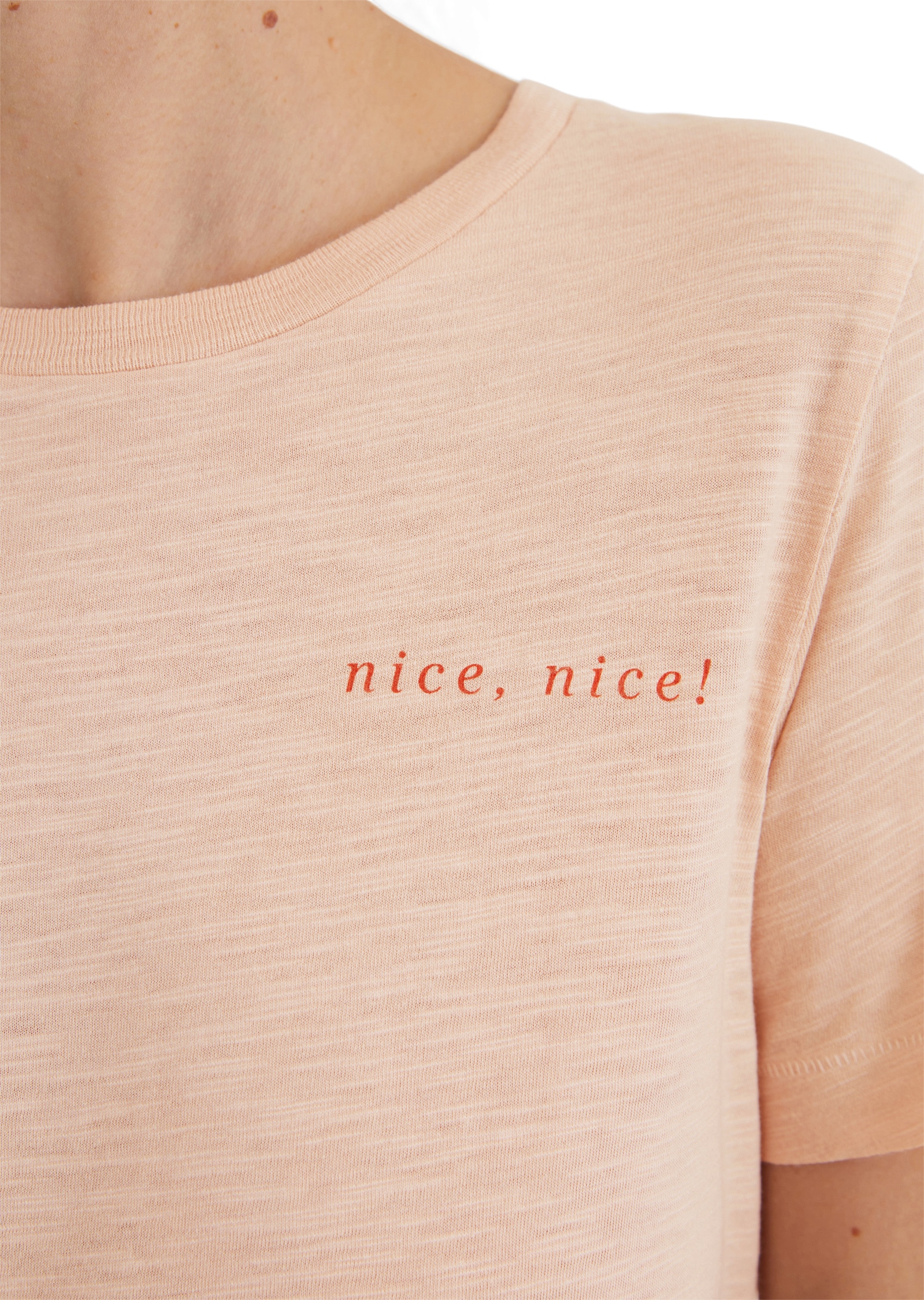 Marc O'Polo T-Shirt »aus Slub-Jersey«