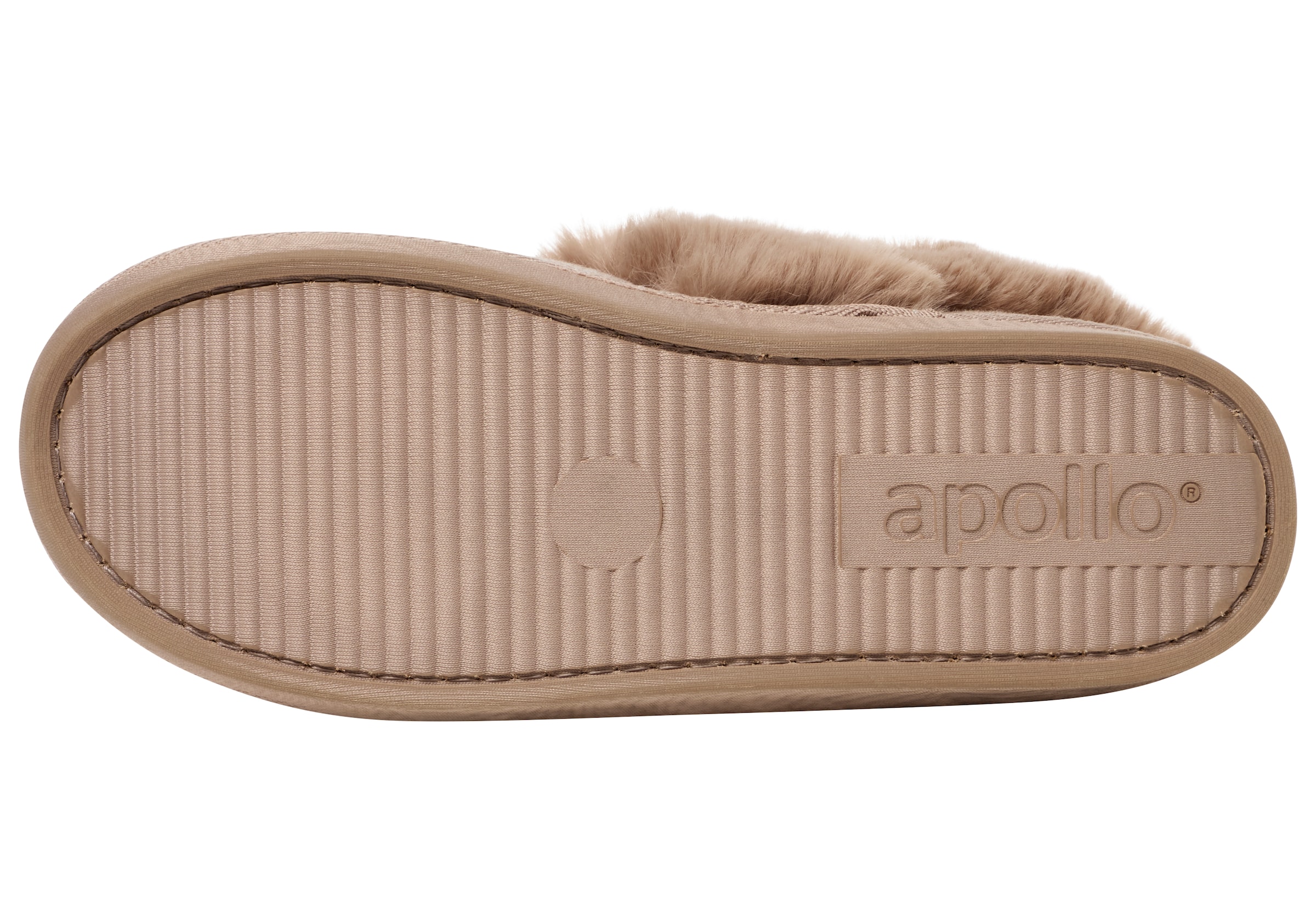 Apollo Hausschuh  2 Stk. tlg.  mit strapazierfähiger Gummisohle