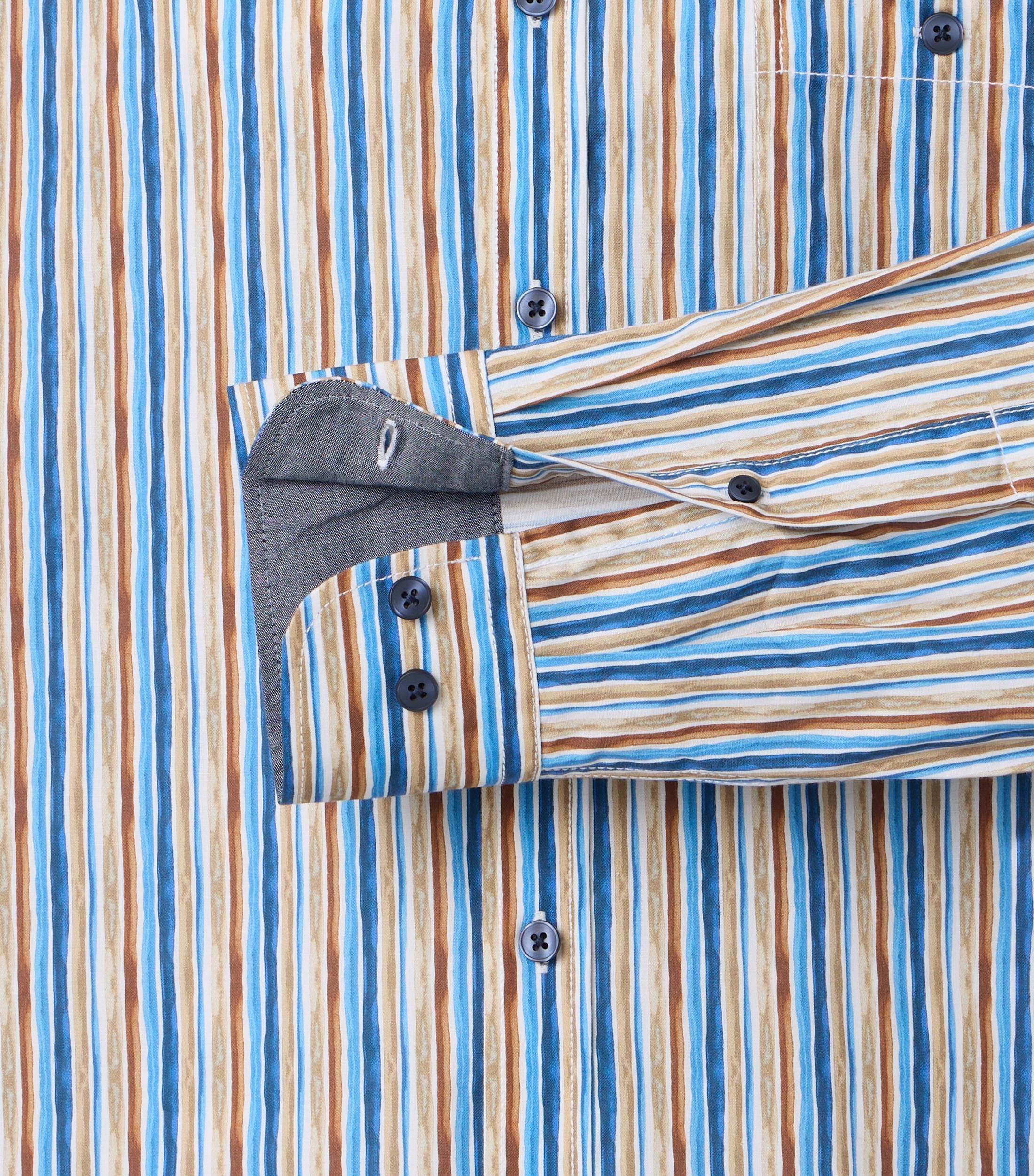 CASAMODA Langarmhemd »CASAMODA Freizeithemd Print«