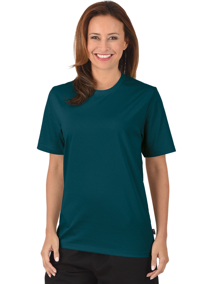 Trigema T-Shirt "TRIGEMA T-Shirt aus 100% Baumwolle", (1 tlg.) günstig online kaufen