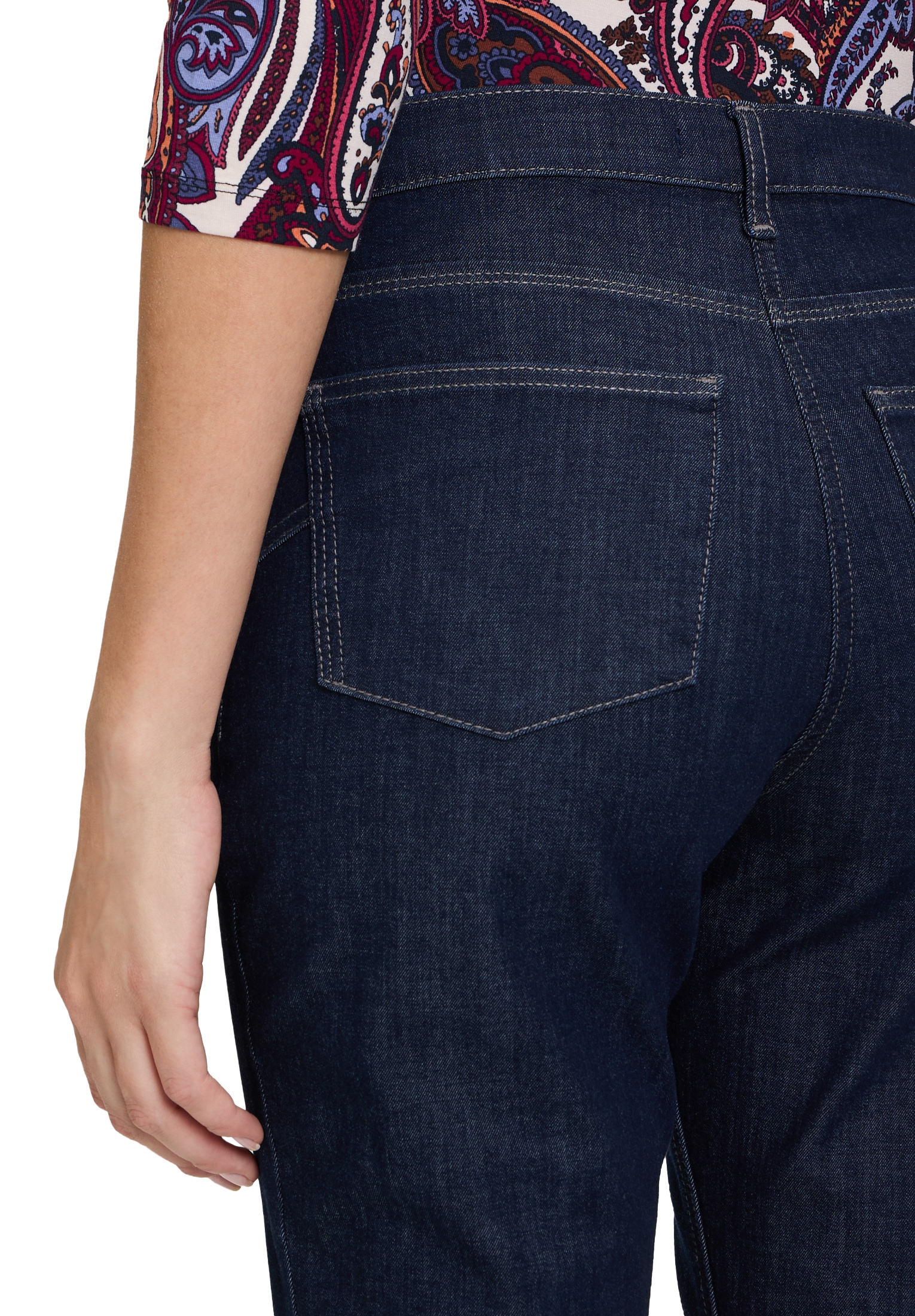 Betty Barclay Ankle-Jeans »Betty Barclay Damen Perfect Body-Jeans mit Steppungen«