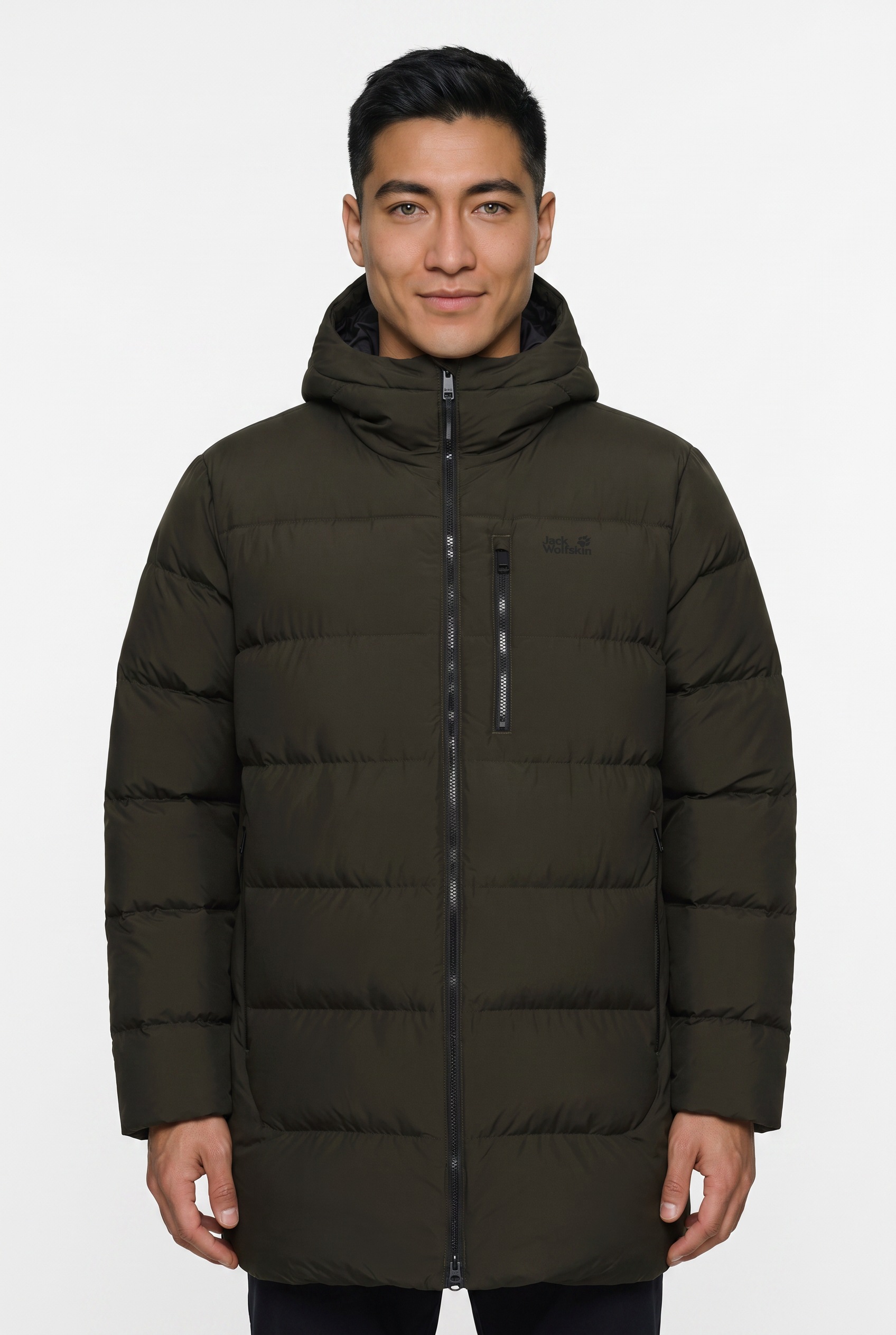 JACK WOLFSKIN Herren Daunenmantel "COLONIUS COAT M RDS", grün, Gr. XL, Obermaterial: 100% Polyester. Futter: 100% Polyester. Wattierung: 90%