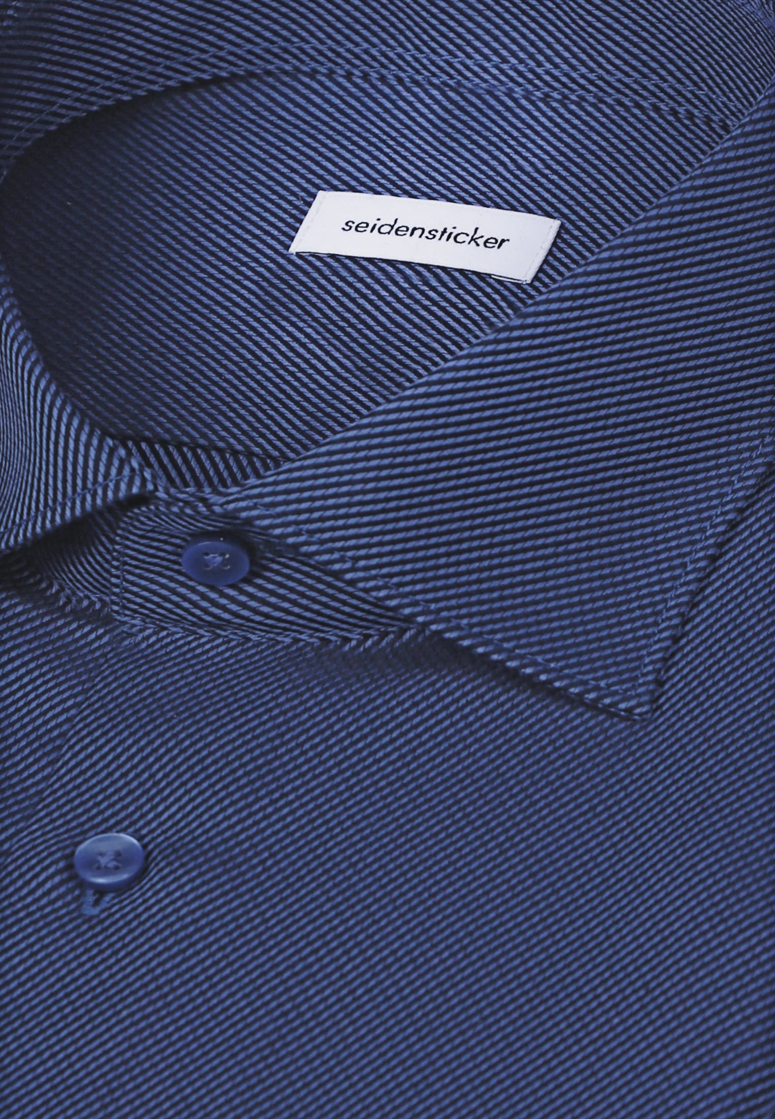 seidensticker Businesshemd »Schwarze Rose« Regular 1/1 Kentkragen Struktur