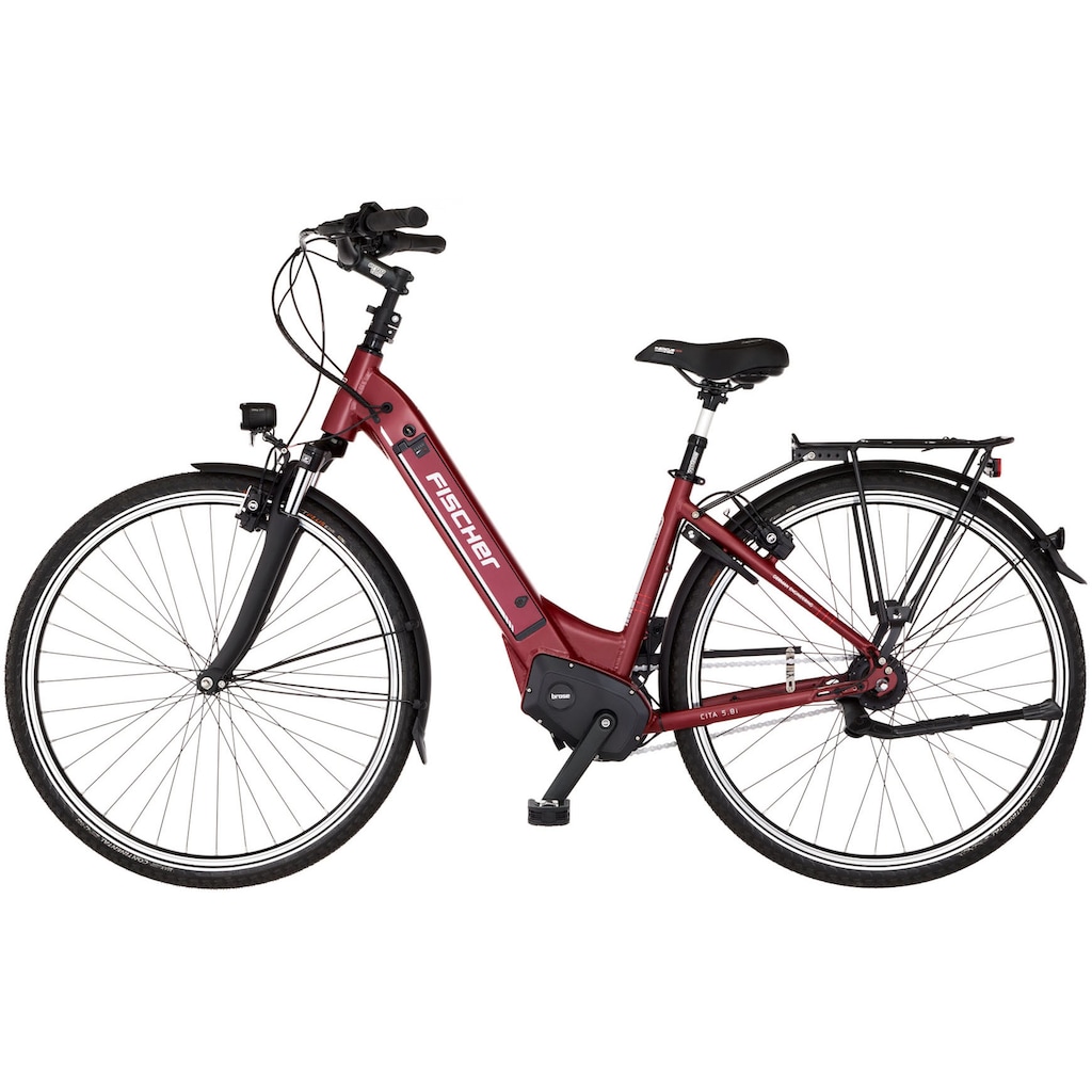 FISCHER Fahrrad E-Bike »CITA 5.0i - Sondermodell 504 44«, 7 Gang, Shimano, NEXUS, Mittelmotor 250 W