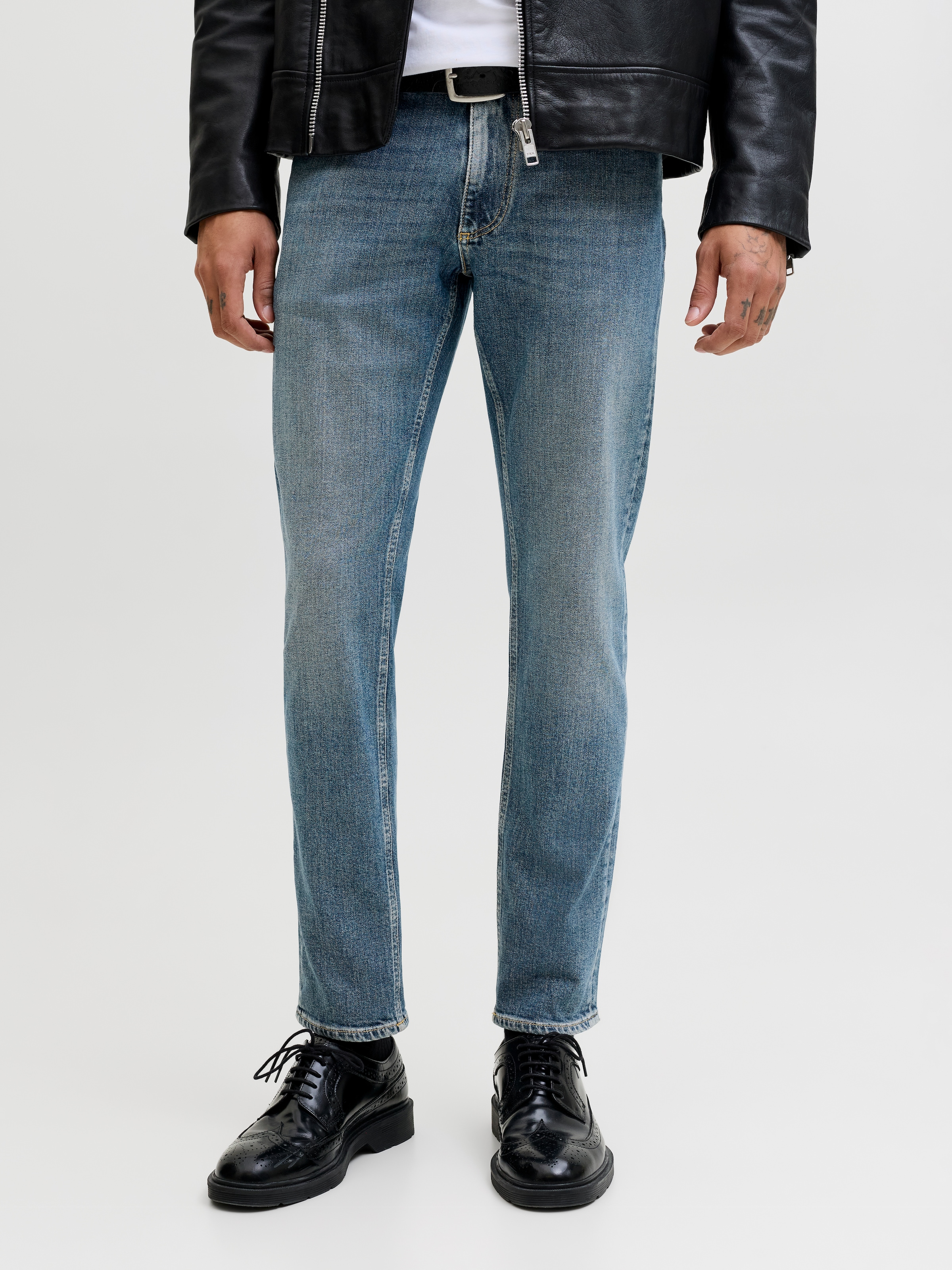 Jack & Jones Slim-fit-Jeans "JJIGLENN JJEVAN JJ 677 NOOS" günstig online kaufen