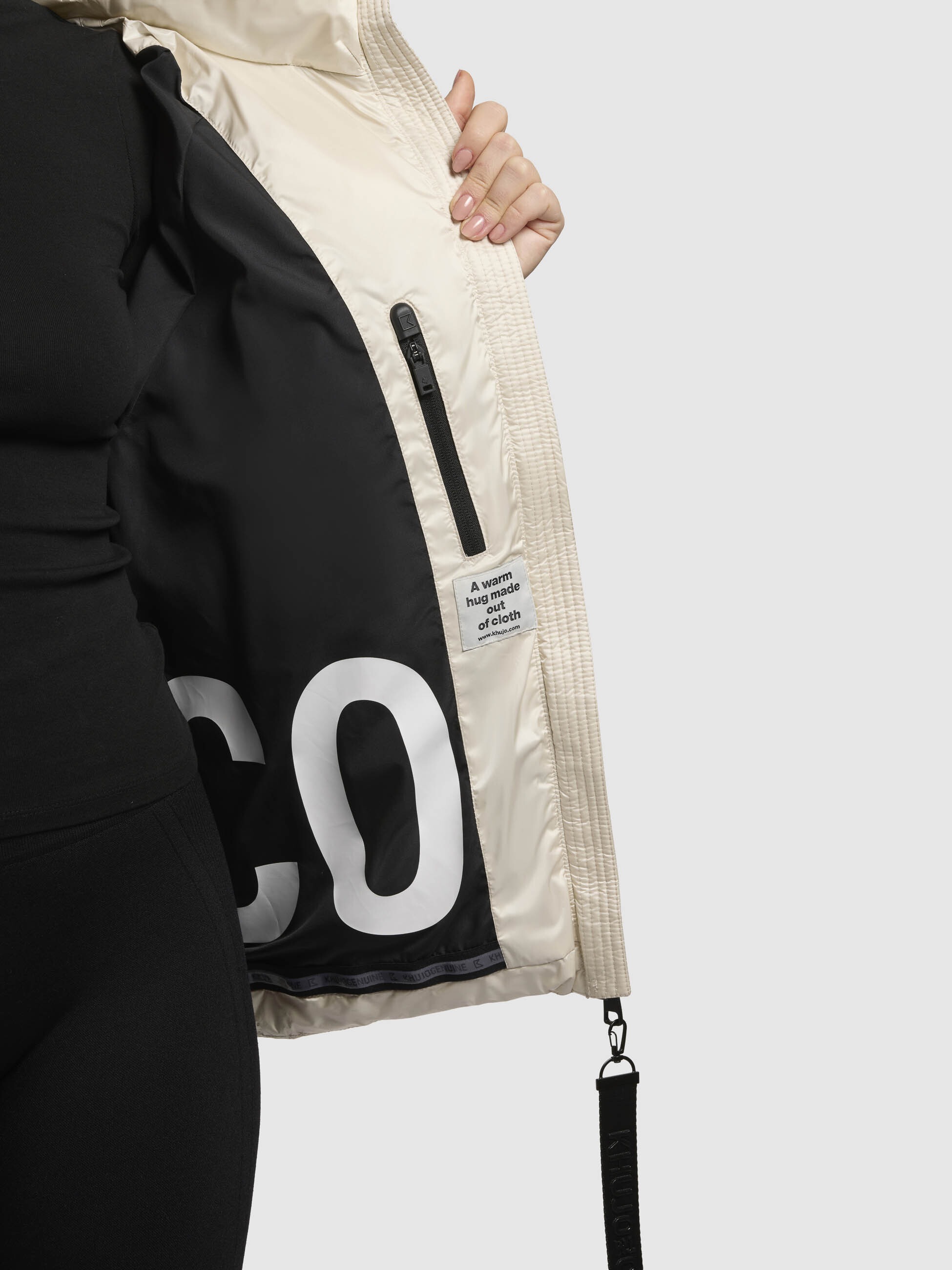 khujo Steppjacke »ISETT«, mit Kapuze