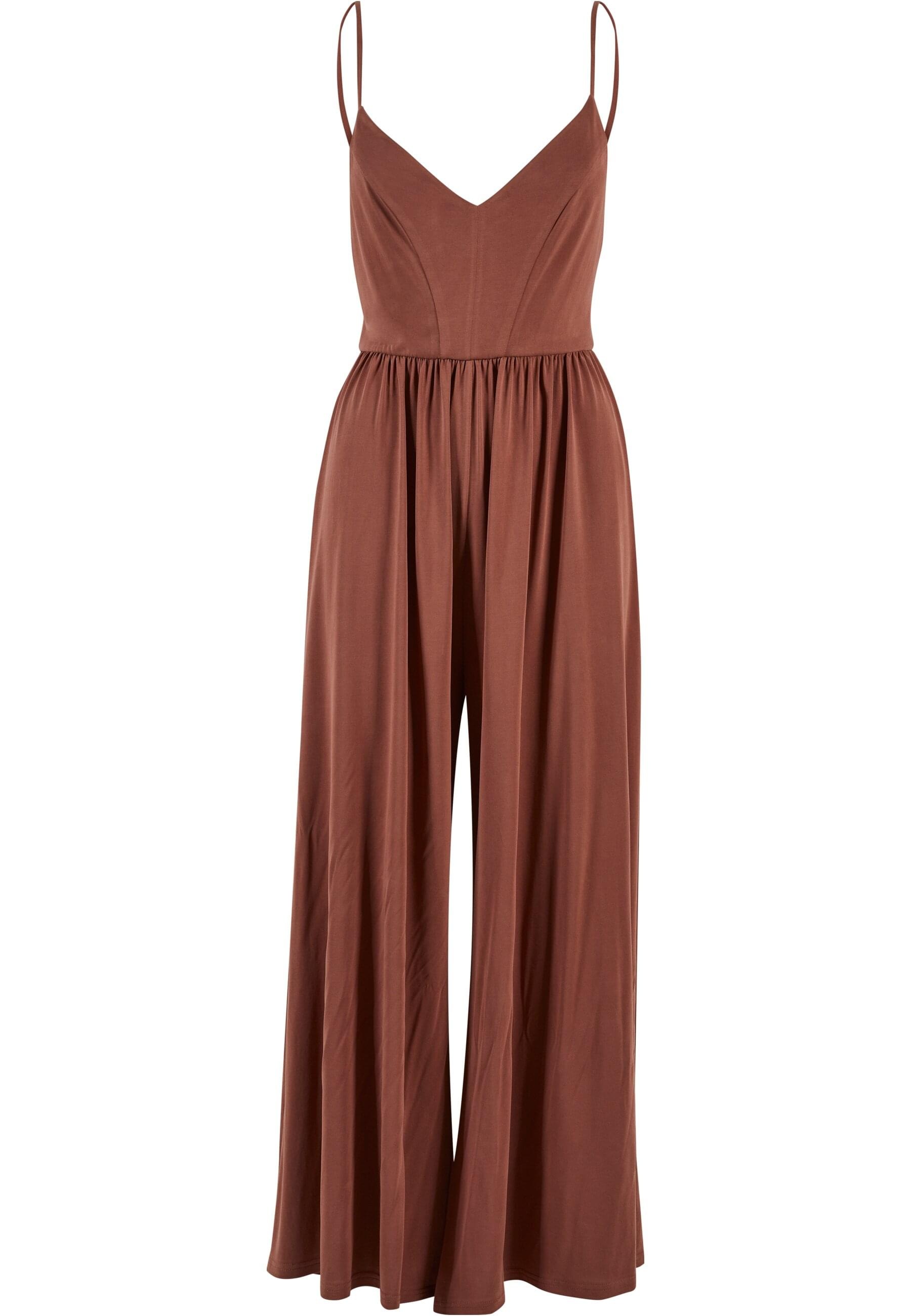 URBAN CLASSICS Jumpsuit "Urban Classics Damen Ladies Modal Spaghetti Jumpsuit", (1 tlg.)