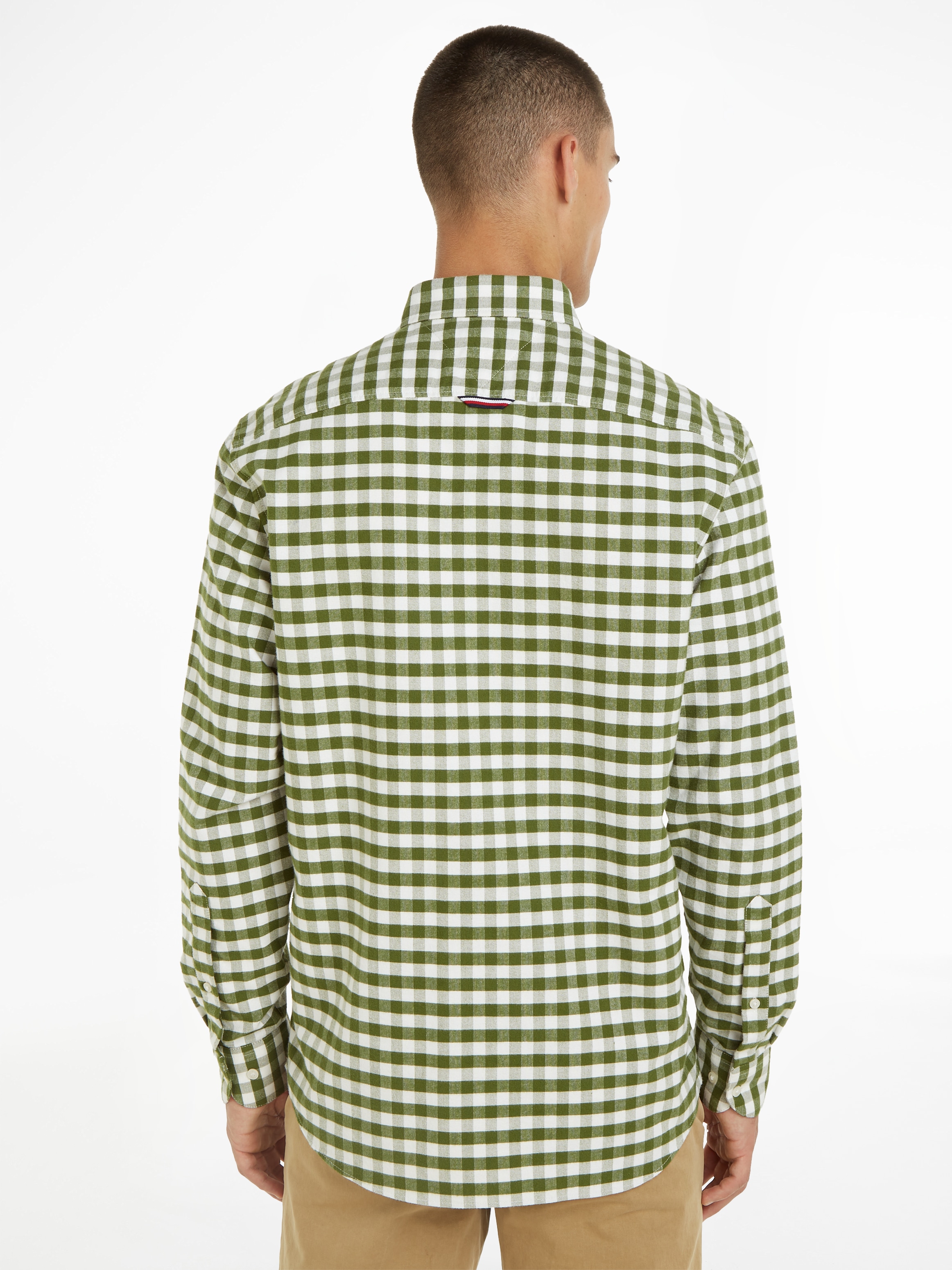 Tommy Hilfiger Karohemd "OXFORD BRUSHED GINGHAM RF SHIRT"