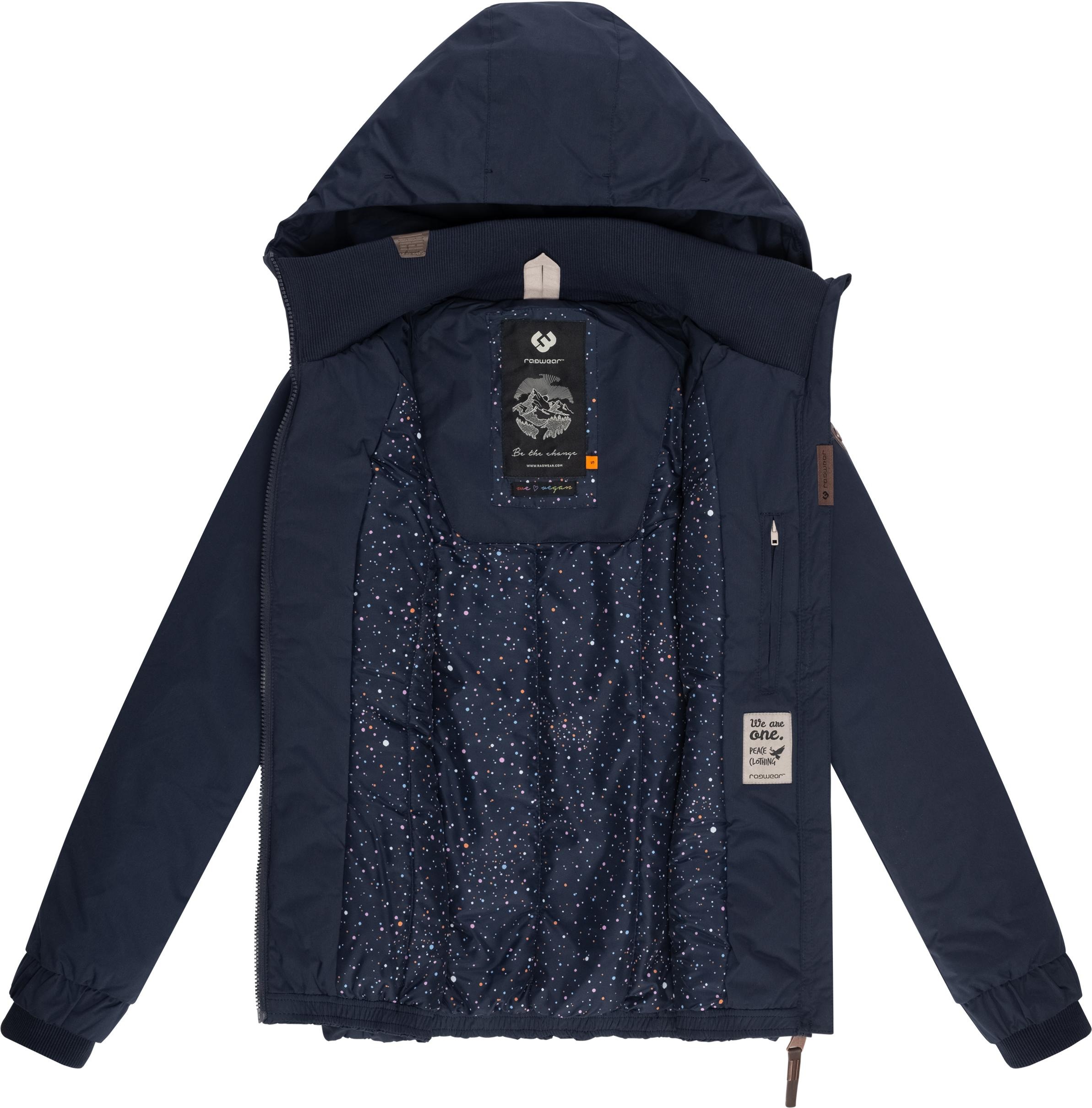 Ragwear Winterjacke »Dizzie Winter«, mit Kapuze, wasserdichte Outdoorjacke mit Kapuze für den Winter