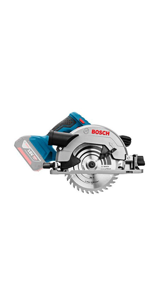 Bosch Professional Akku-Handkreissäge »»GKS 18V-57 G PROFESSIONAL«« Keine Selbstentladung, kein Memory-Effekt, lange Haltbarkeit