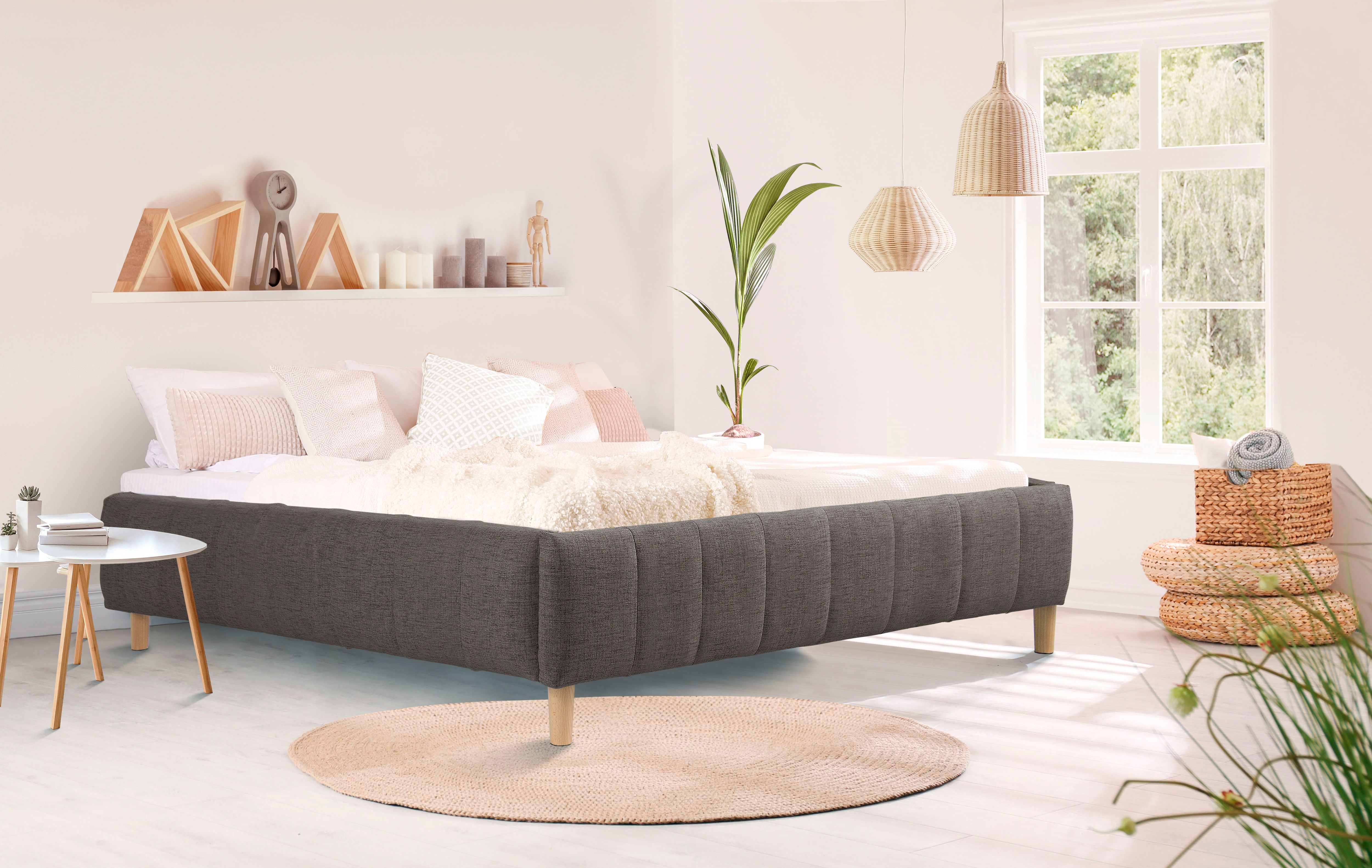 Home affaire "Tarje" in 5 Breiten, auch in Überlänge 220 cm, incl. Roll-Lattenrost