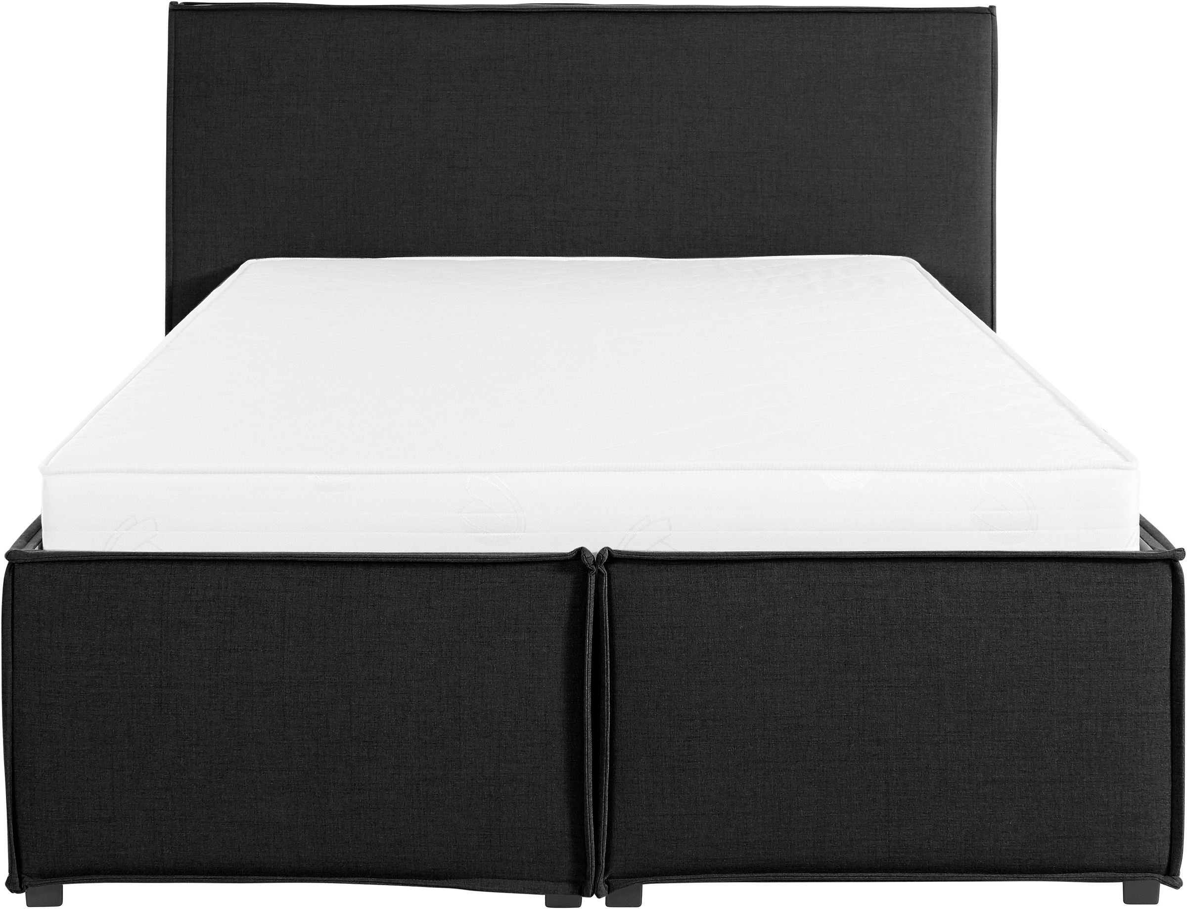 LeGer Home Isaline Polsterbett Anthrazit 173x213cm 2