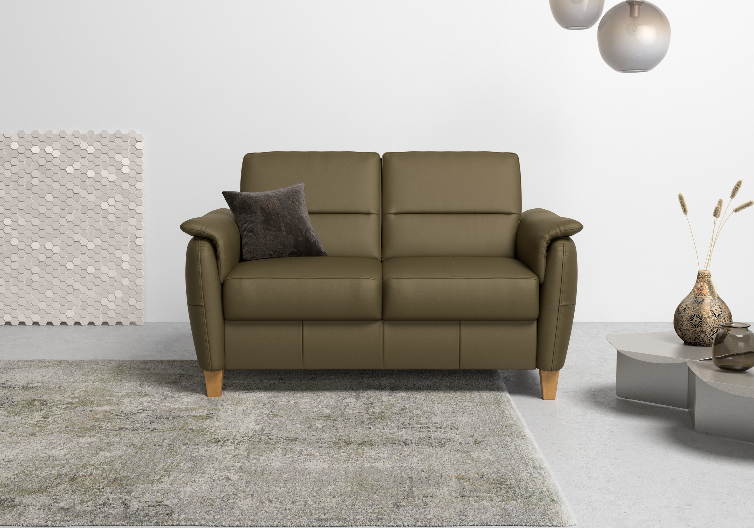 Home affaire 2-Sitzer "Palmera, B: 149 cm" mit Federkern
