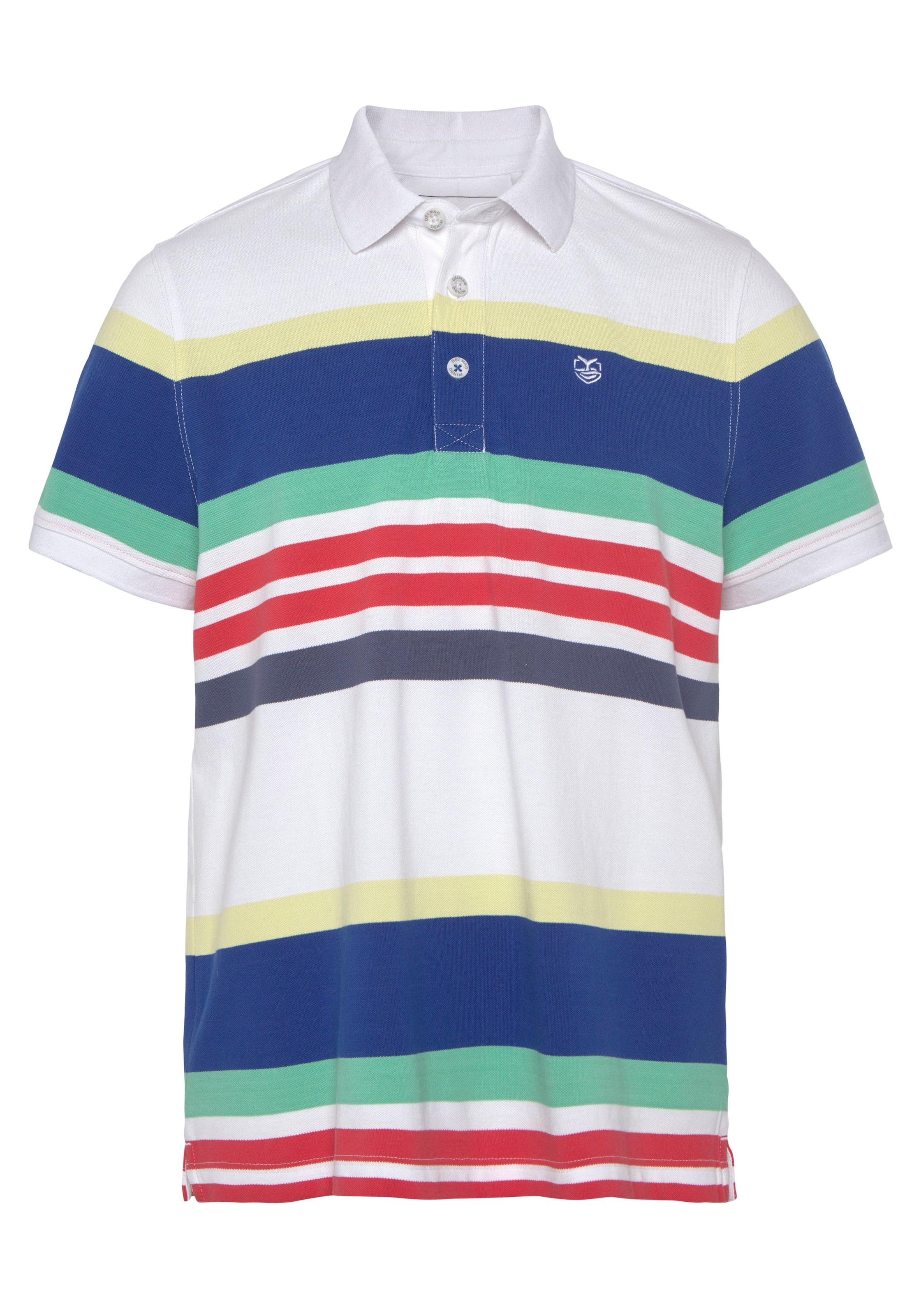 DELMAO Poloshirt, mit modischem Streifen ▷ NEUE MARKE! für - | BAUR