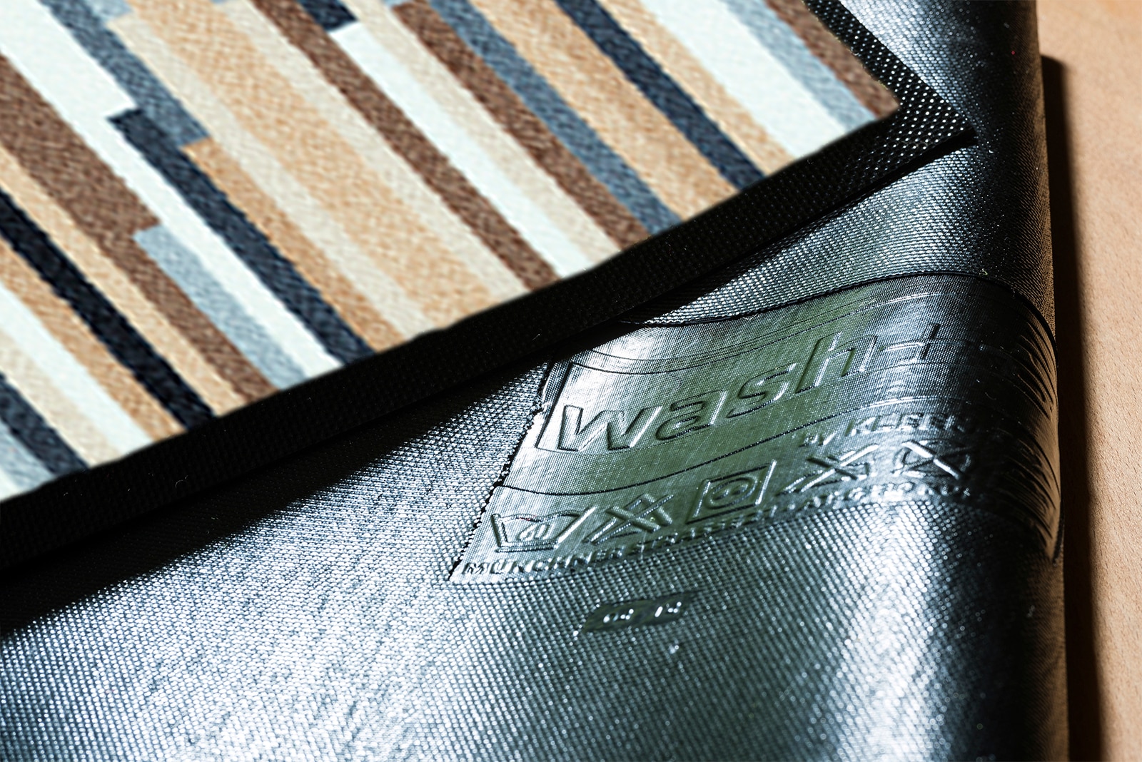 wash+dry by Kleen-Tex Teppich »Mikado Stripes« rechteckig 7 mm Höhe modernes Streifen Design, rutschhemmend, waschbar