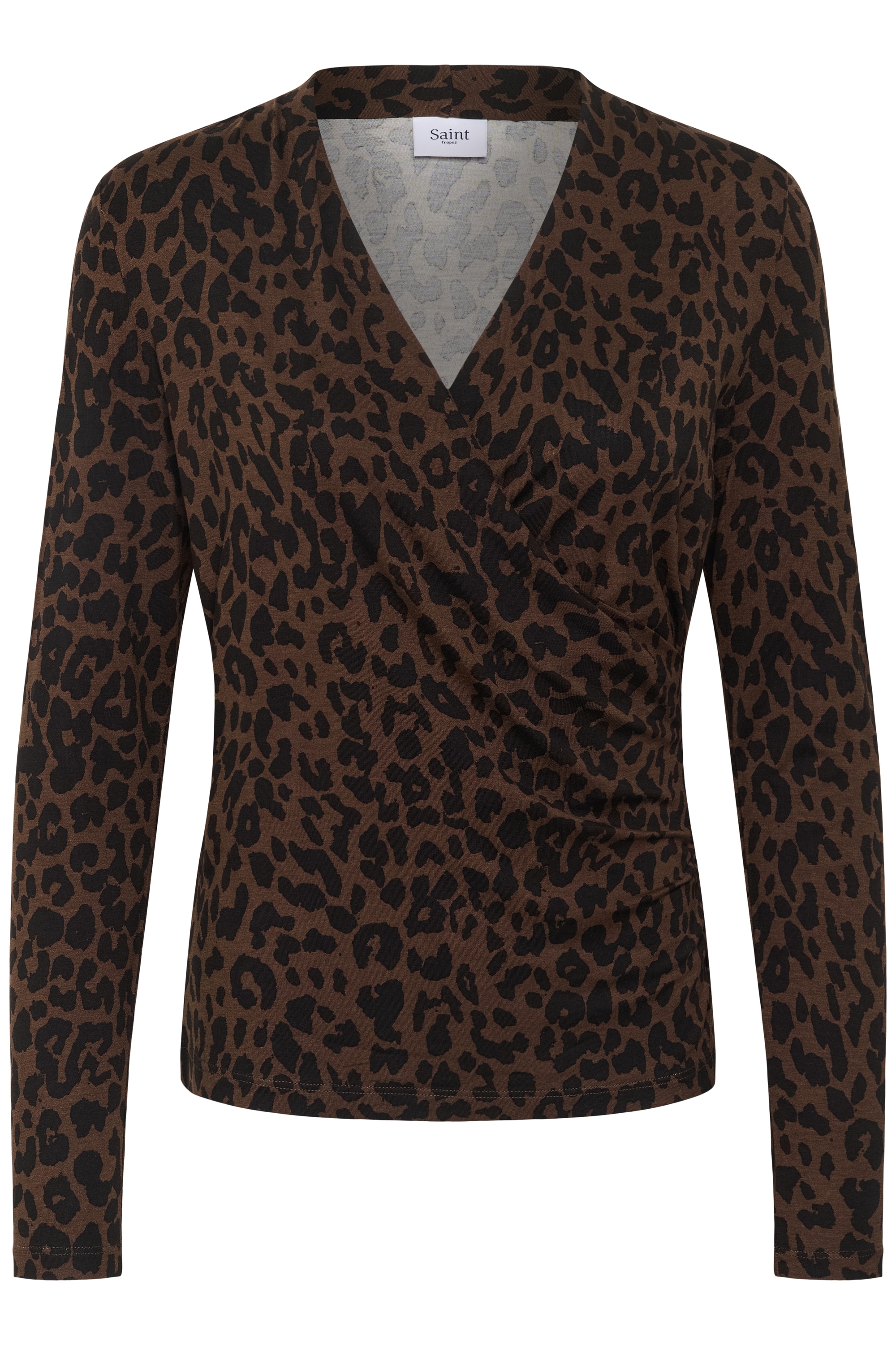 Saint Tropez Langarmbluse "Damen Bluse langarm ViggaSZ"
