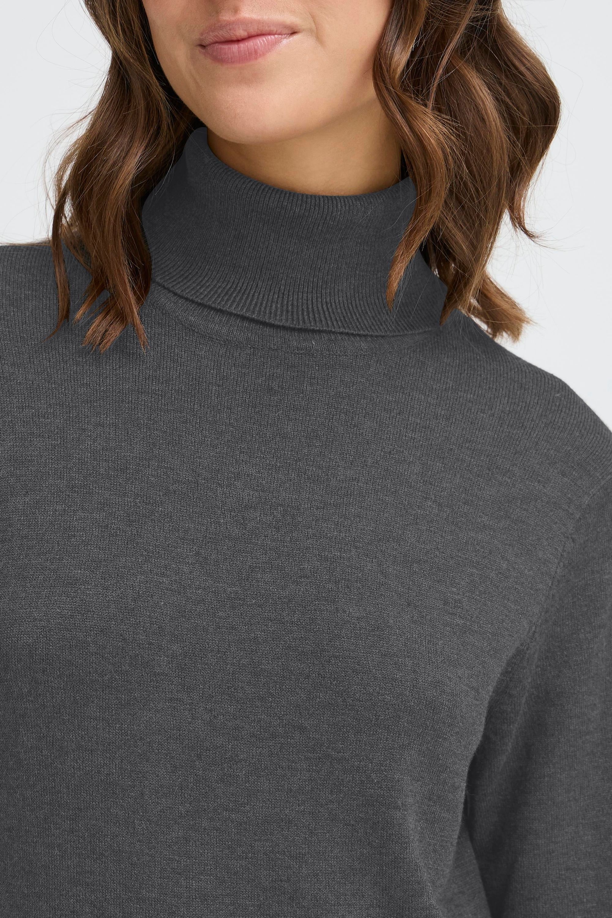 OXMO Strickkleid »Strickkleid OXAIDA ROLLNECK«