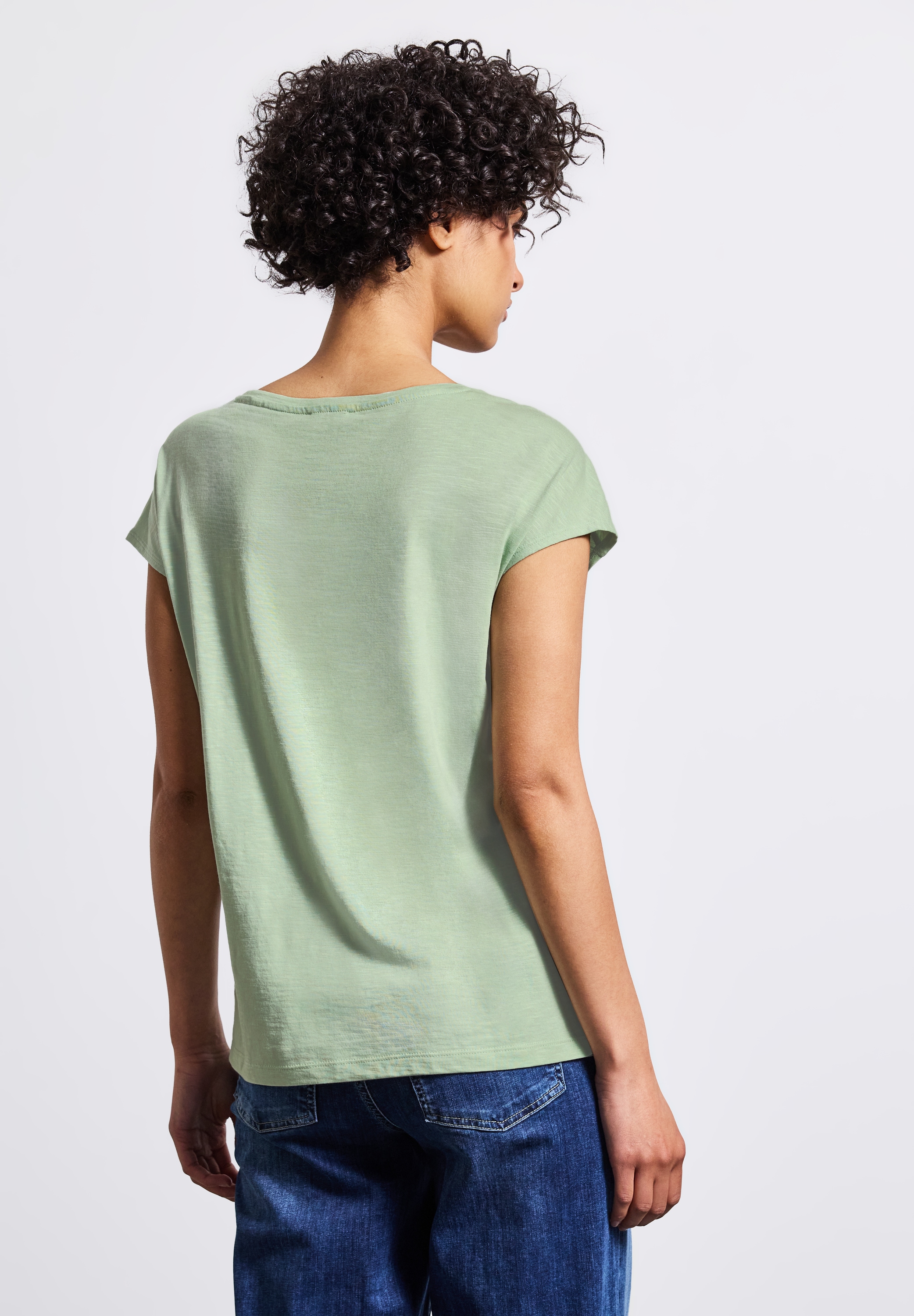 STREET ONE Shirttop, mit Deko-Tape