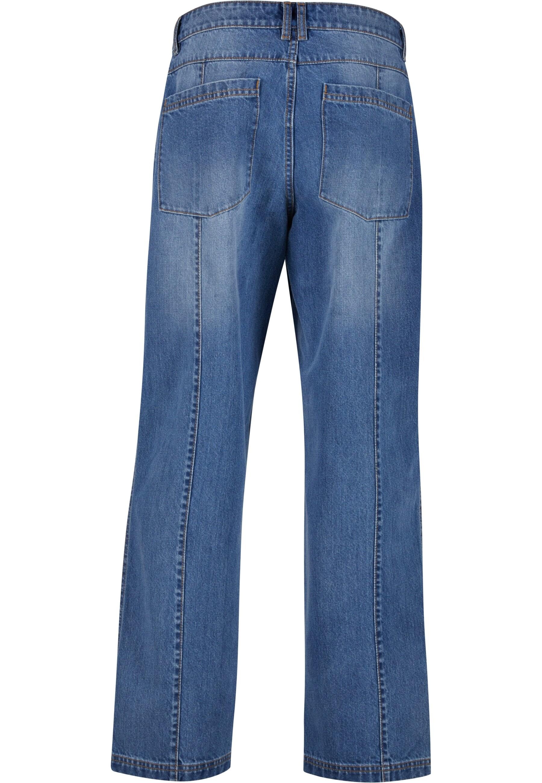 URBAN CLASSICS Bequeme Jeans "Urban Classics Wide Leg Denim With Dividing S günstig online kaufen