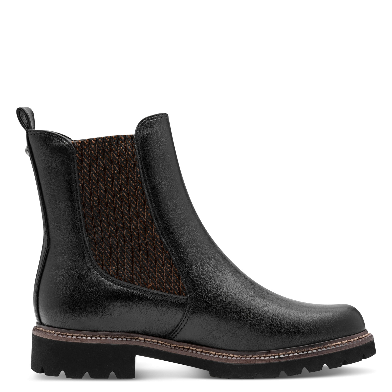 Tamaris Chelseaboots, Businessschuh, Schlupfschuh, Stiefelette mit Stretcheinsätzen