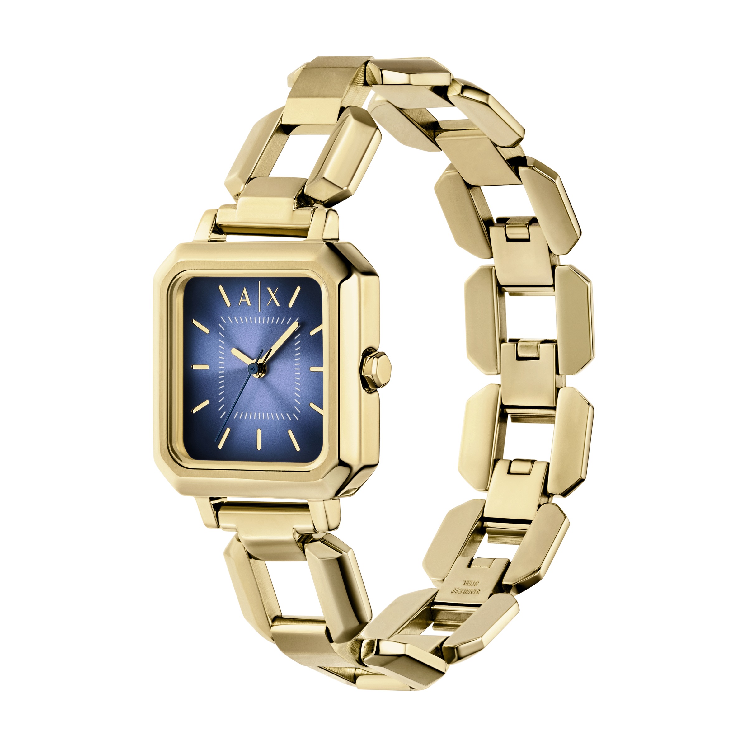 ARMANI EXCHANGE Quarzuhr, Armbanduhr, Damenuhr, Edelstahlarmband, analog