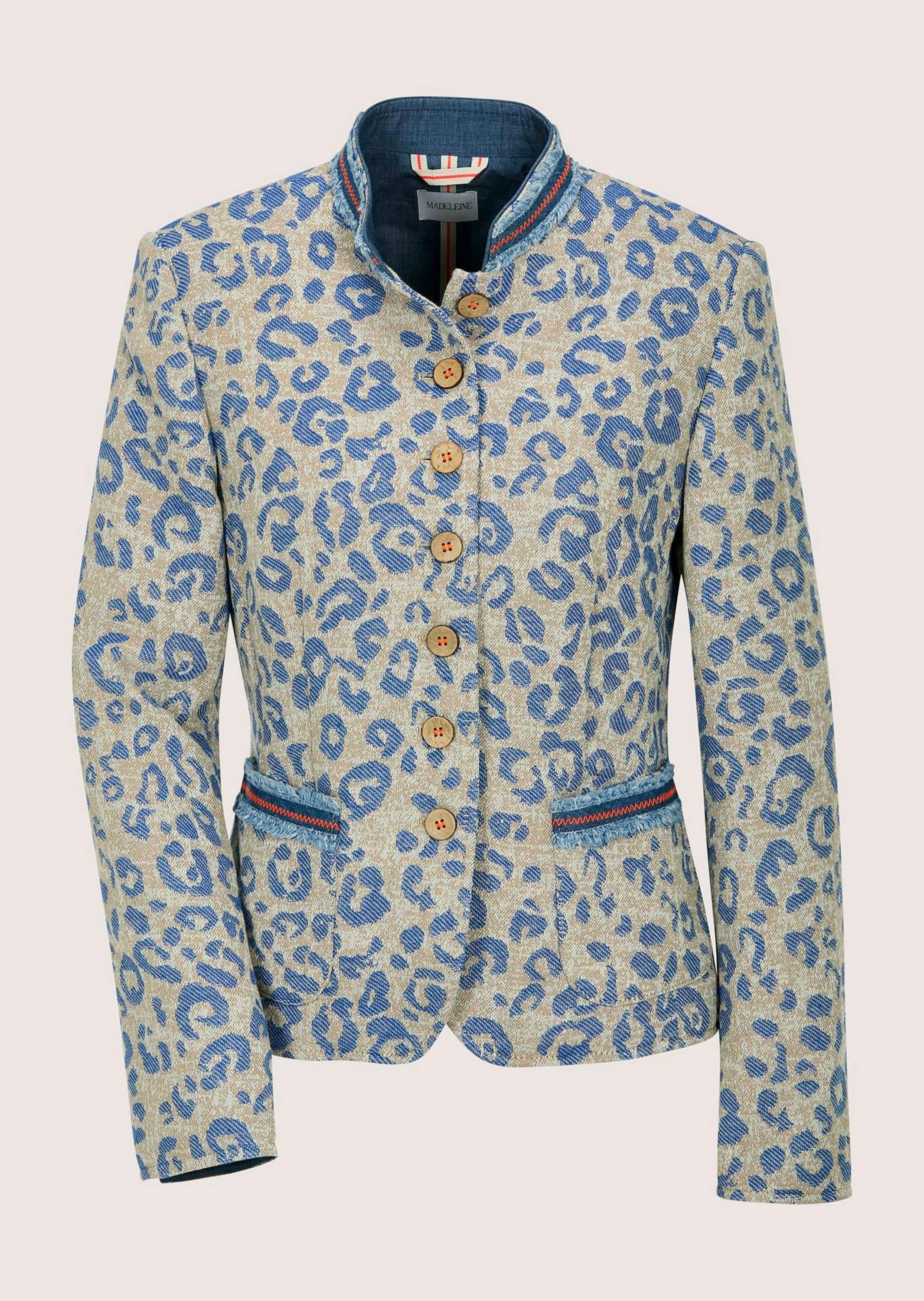 MADELEINE Jackenblazer "Blazer Jacquardblazer mit Leo-Muster" Leo-Jacquard günstig online kaufen