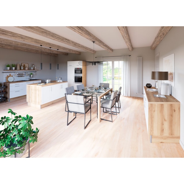 OPTIFIT Küche »Ahus«, 120 cm breit, ohne E-Geräte, Soft Close Funktion, MDF  Fronten kaufen | BAUR
