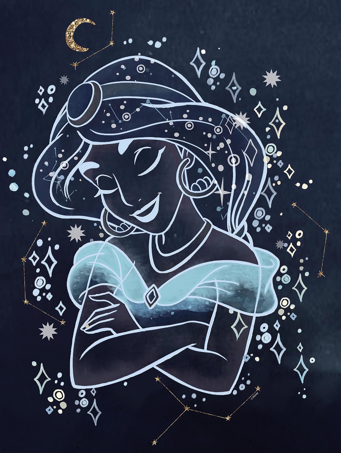 Komar Poster »Jasmin Dreaming« Disney (1 St....