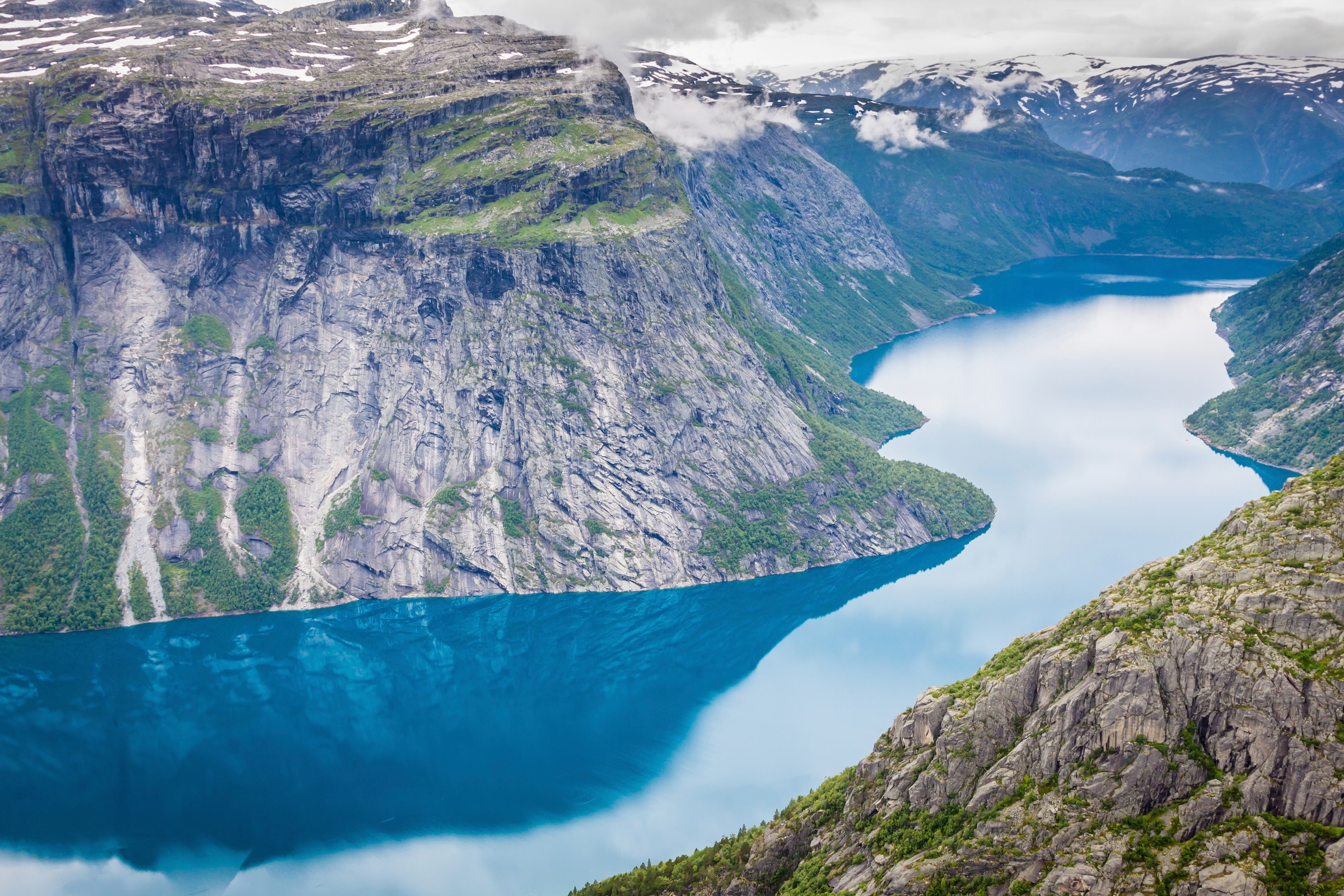 Papermoon Fototapete "Norwegian Fjord" glatt