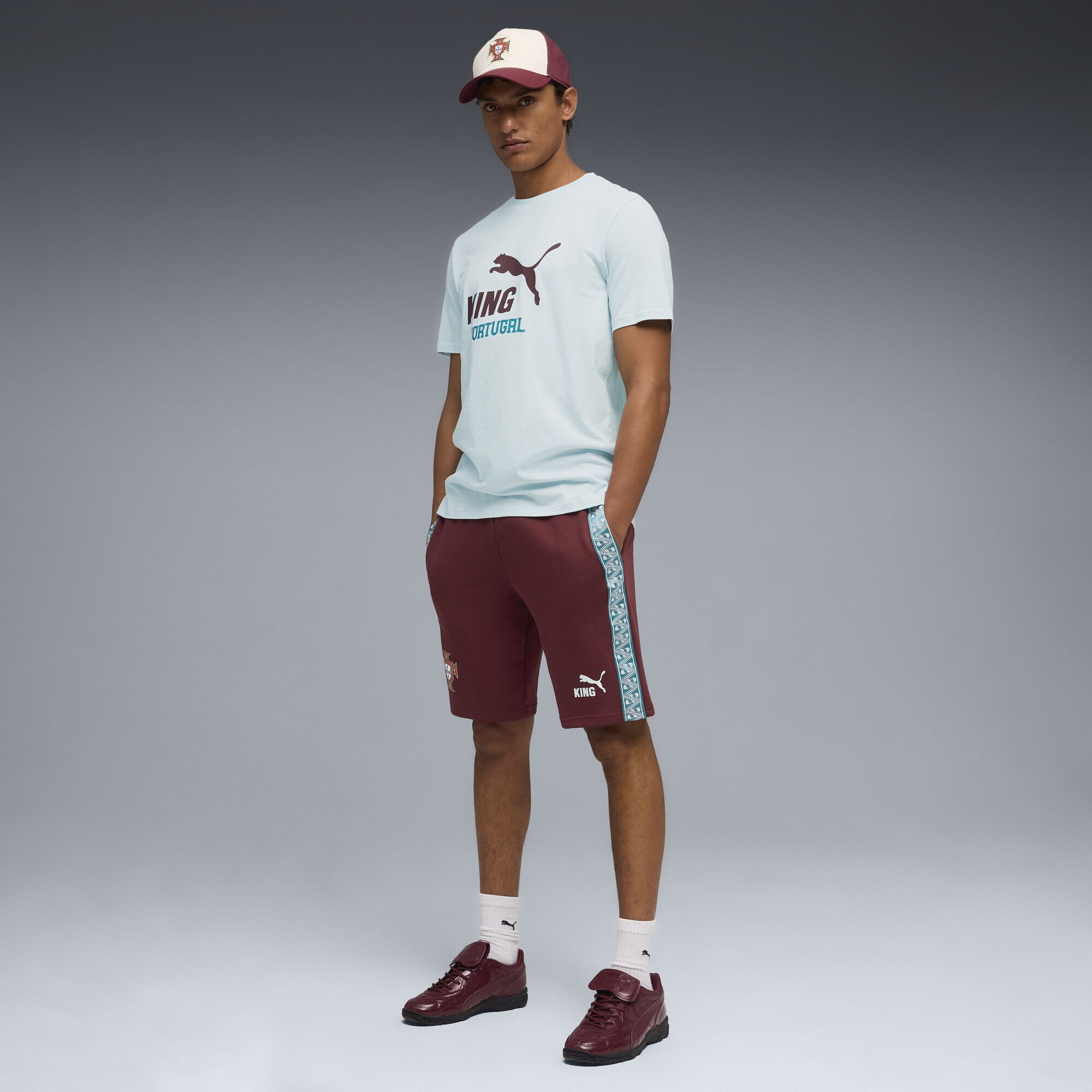 PUMA Sporthose »Portugal KING Sweat-Shorts Herren«