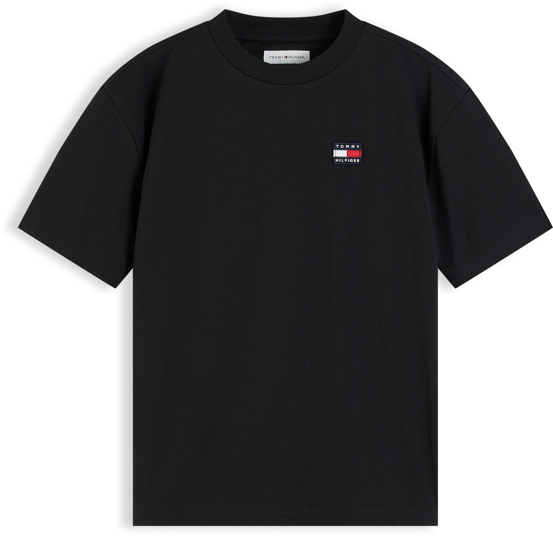 Tommy Hilfiger T-Shirt Rundhalsausschnitt, Regular Fit, reine Baumwolle,Kinder bis 16 Jahre
