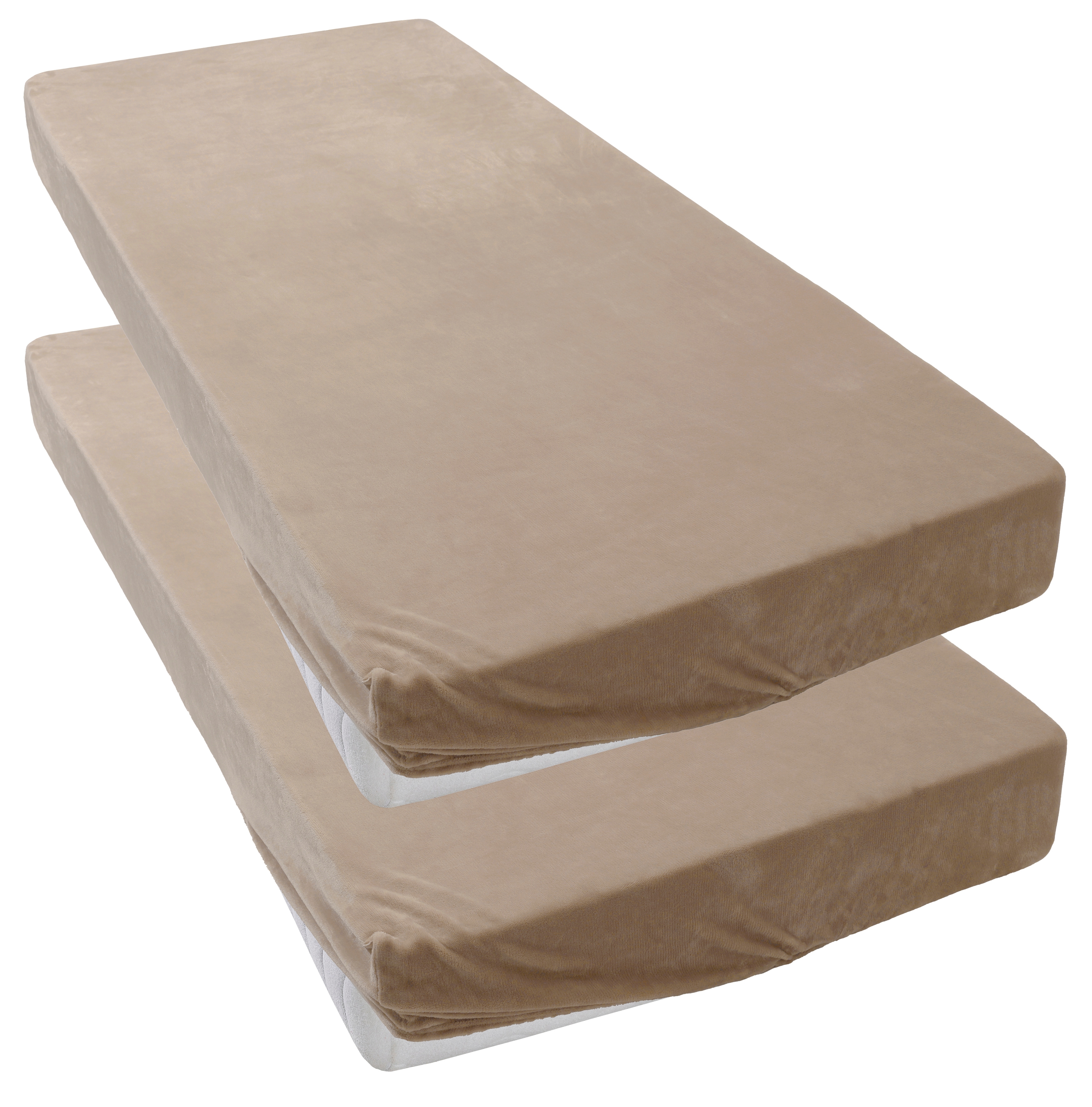 OTTO home Spannbettlaken "Desner3, Mikrofaser Fleece besonders weich im Griff, Cashmere-Touch" für Matratzen bis 20cm Höhe, Bettlaken
