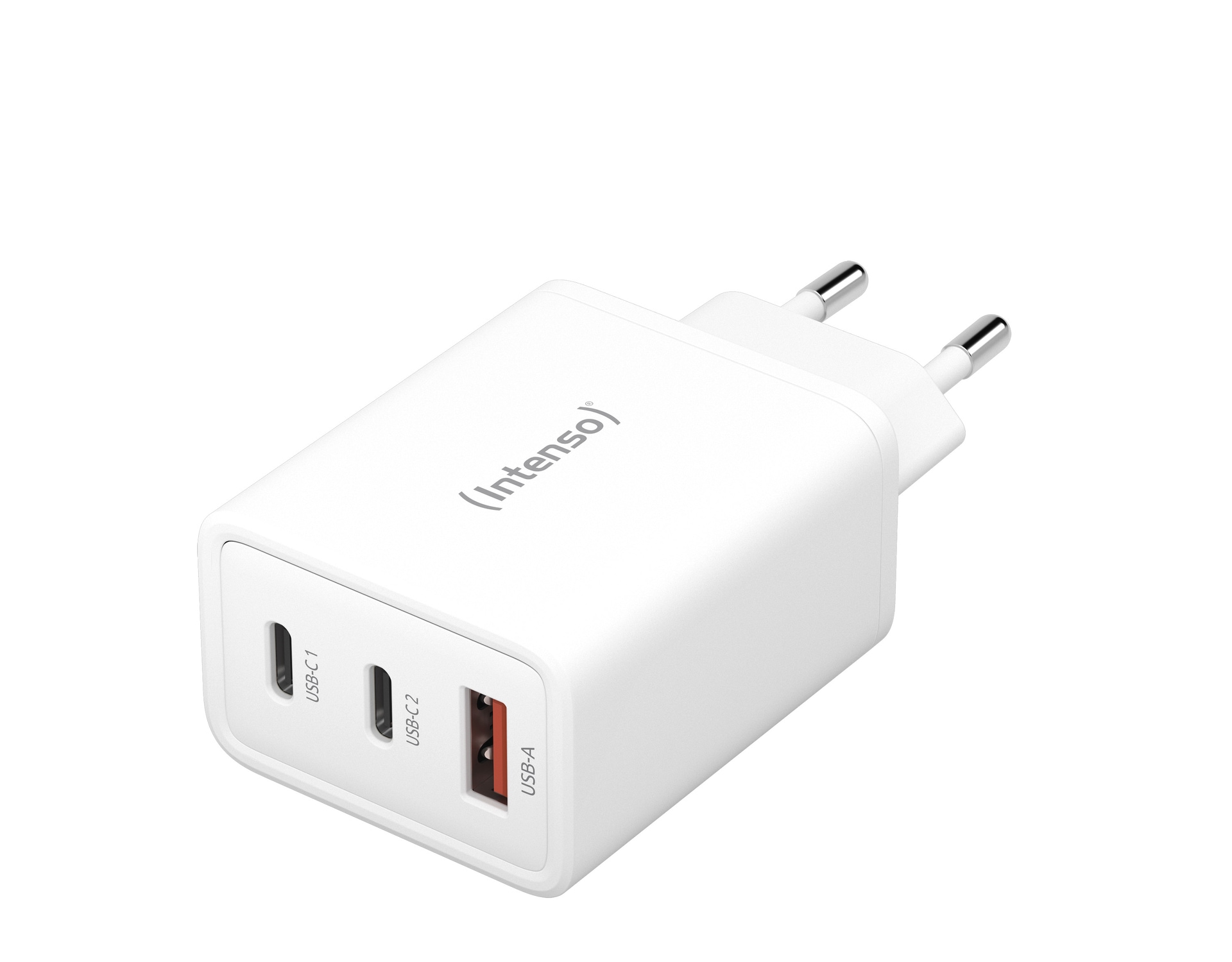 Intenso USB-Ladegerät »GaN Power Adapter W65ACC, 65W USB-A und 2x USB-C«