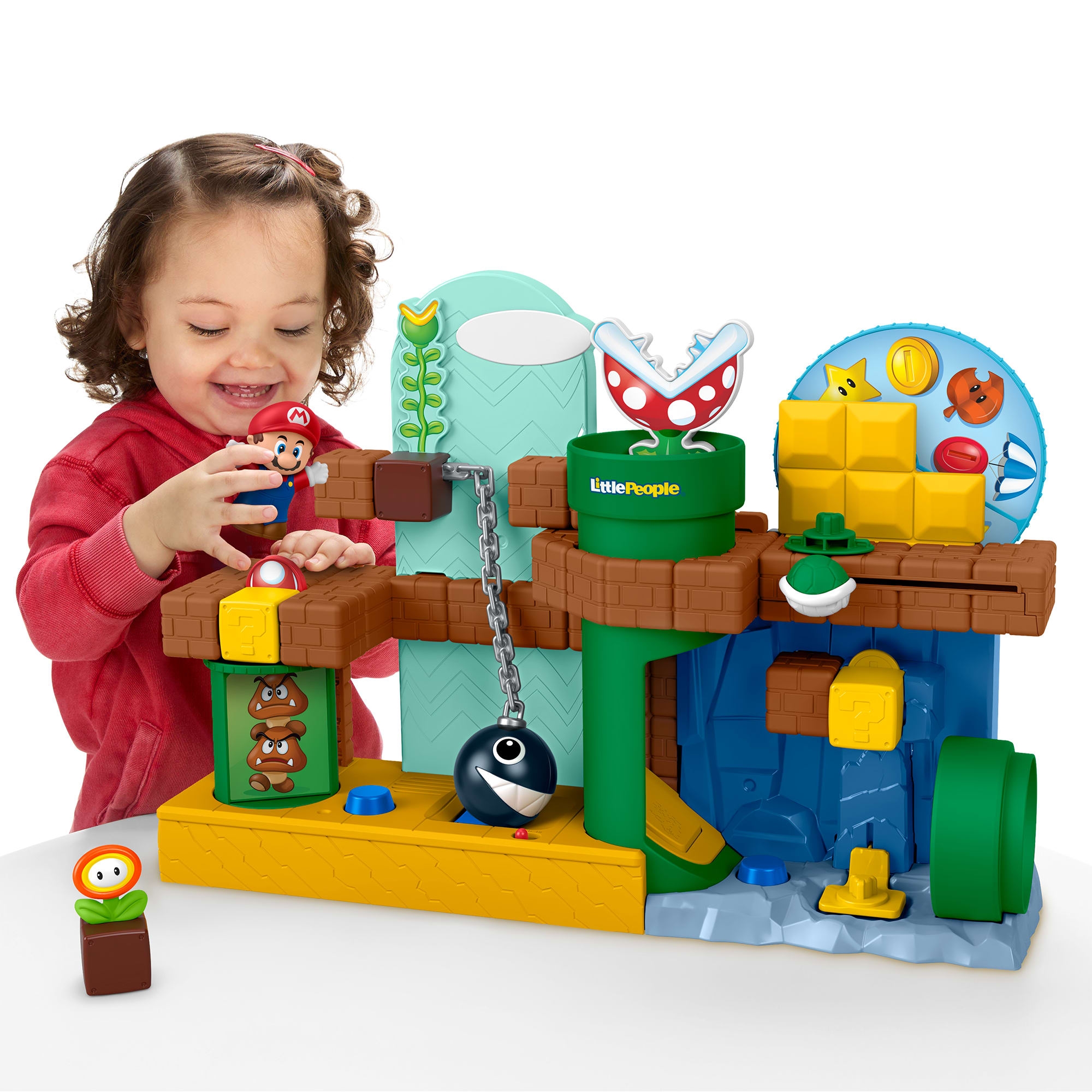 Fisher-Price® Spielwelt »Little People Super Mario World Power Up Spielset«