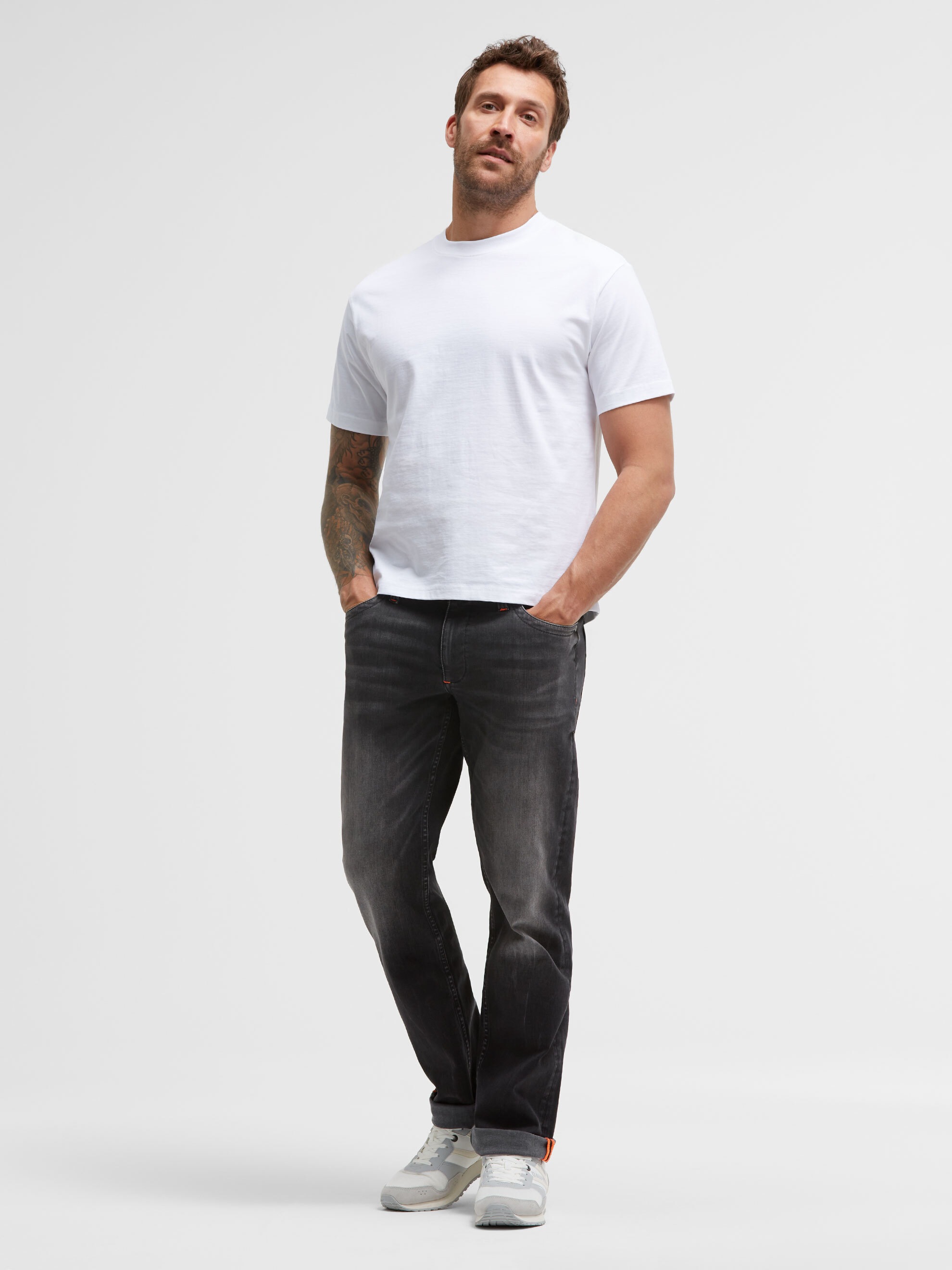 CAMP DAVID Comfort-fit-Jeans mit normaler Leibhöhe