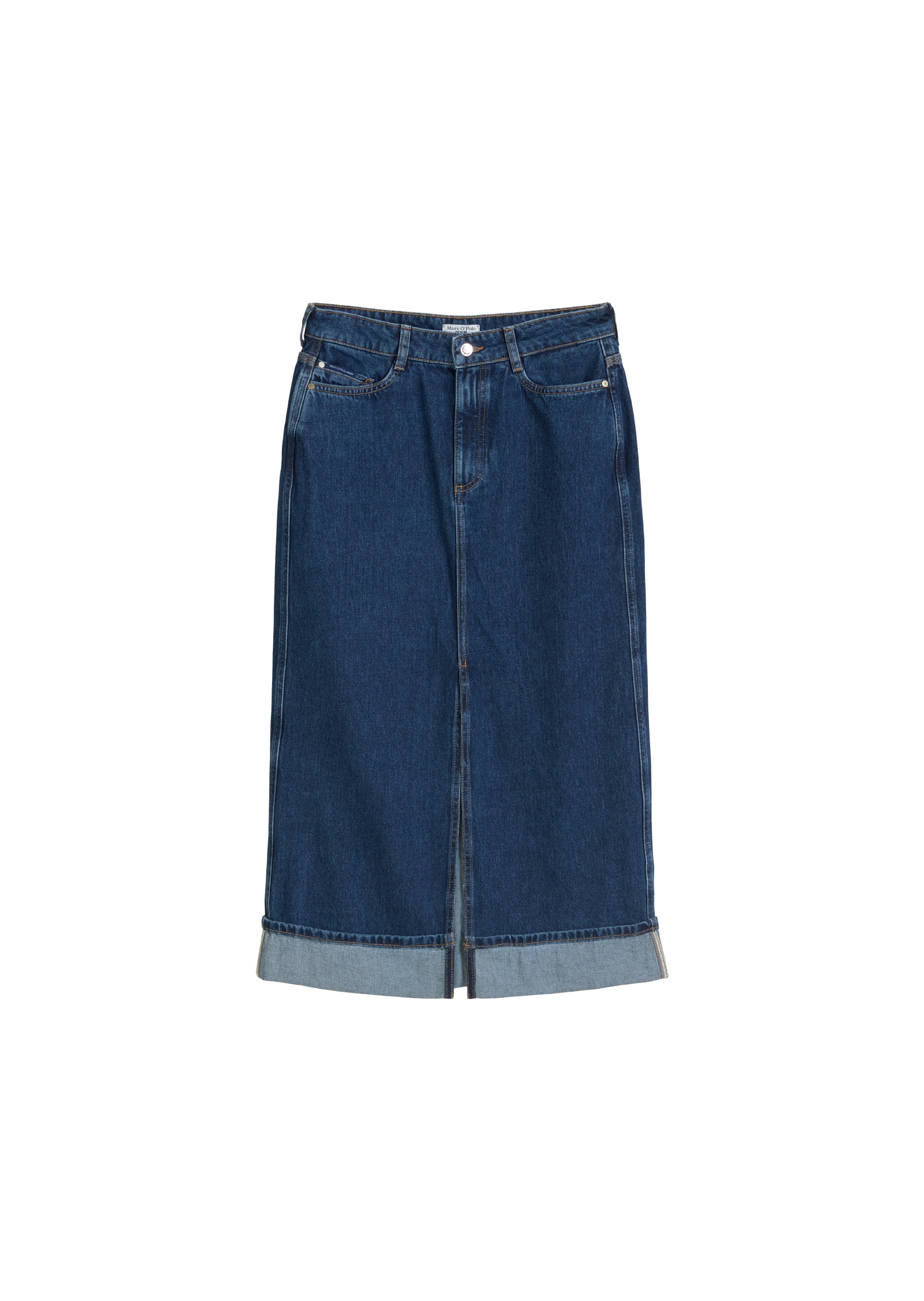 Marc O'Polo DENIM Jeansrock »aus Rigid Denim ohne Elasthan«