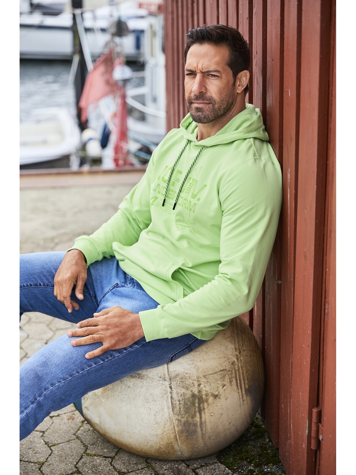 Jan Vanderstorm Kapuzensweatshirt »Sweatshirt JEPPE«, (1 tlg.)