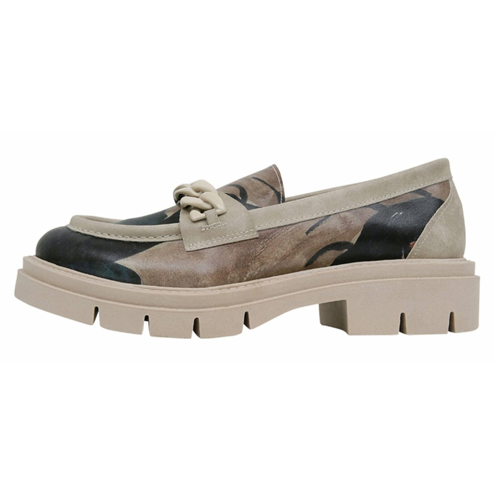DOGO 1100000002199 "Cindy Loafer Petals Damen Halbschuhe" Handgefertigt